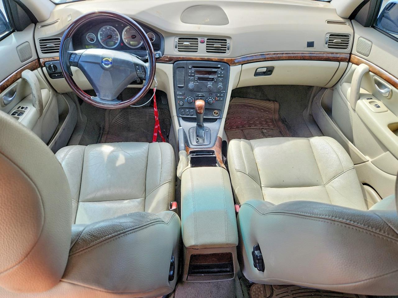 2006 Volvo S80 White vin: YV1TS592061446509