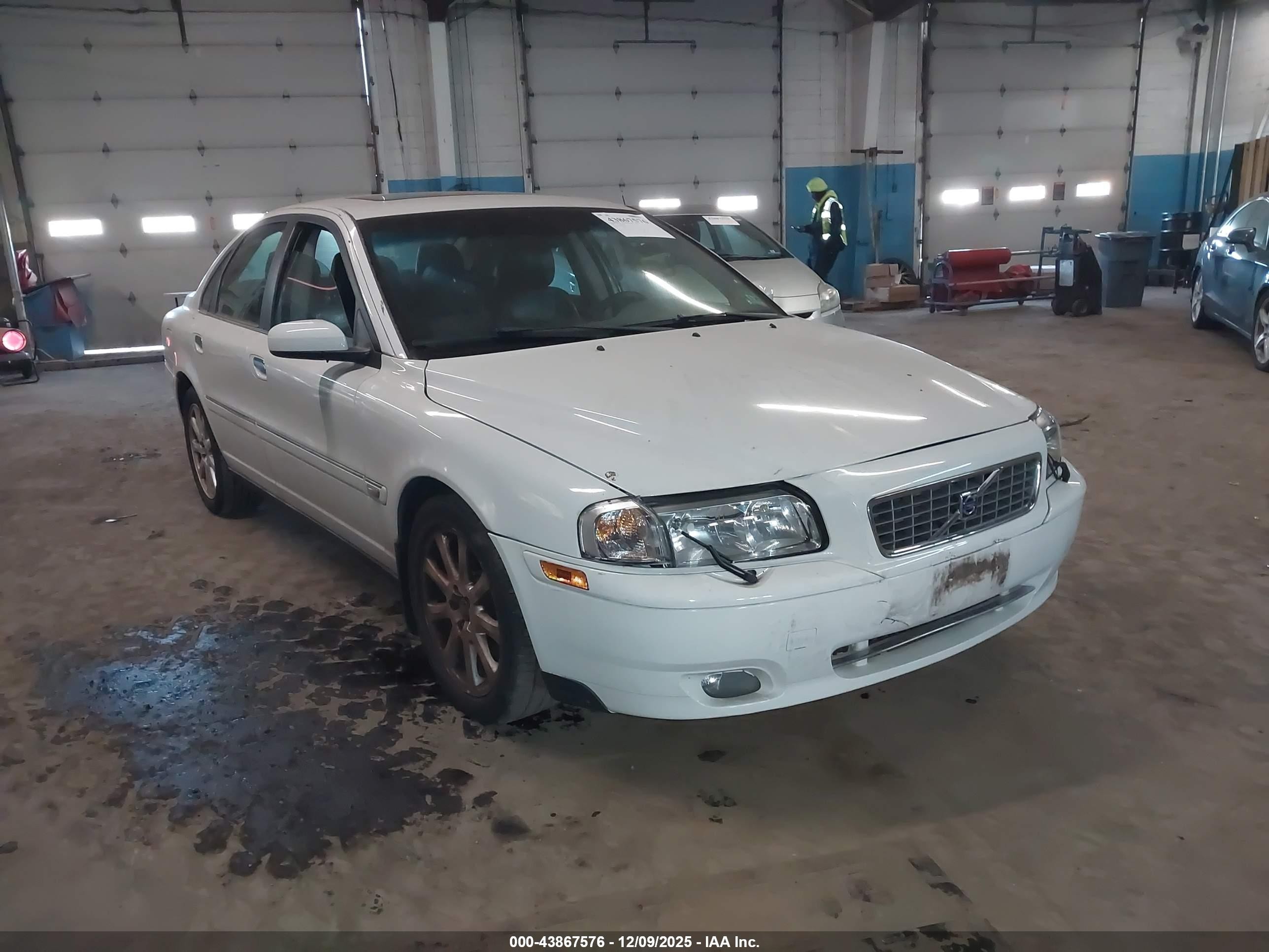 2005 Volvo S80 2.5t White vin: YV1TS592151411086