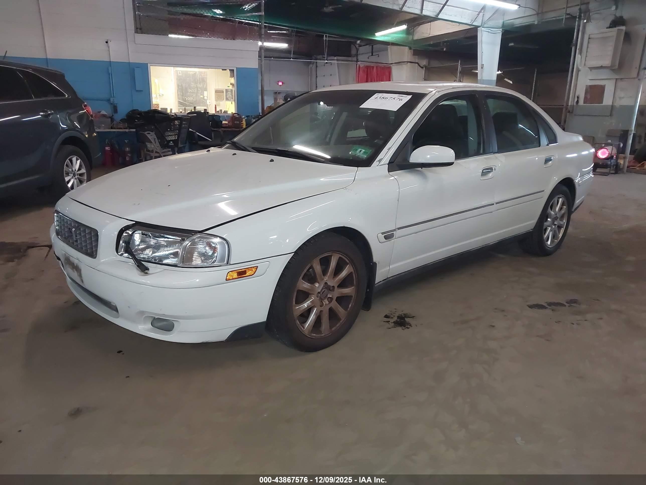 2005 Volvo S80 2.5t White vin: YV1TS592151411086