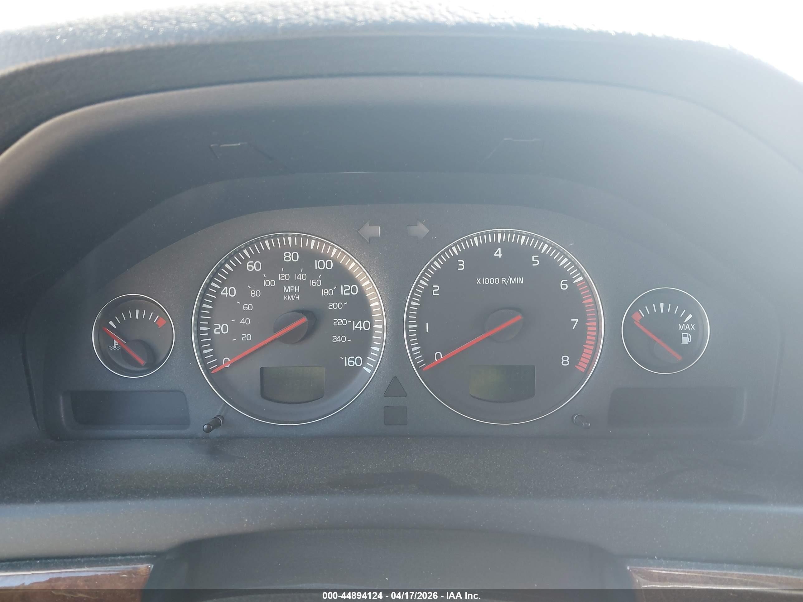 2005 Volvo S80 2.5t Black vin: YV1TS592251399434