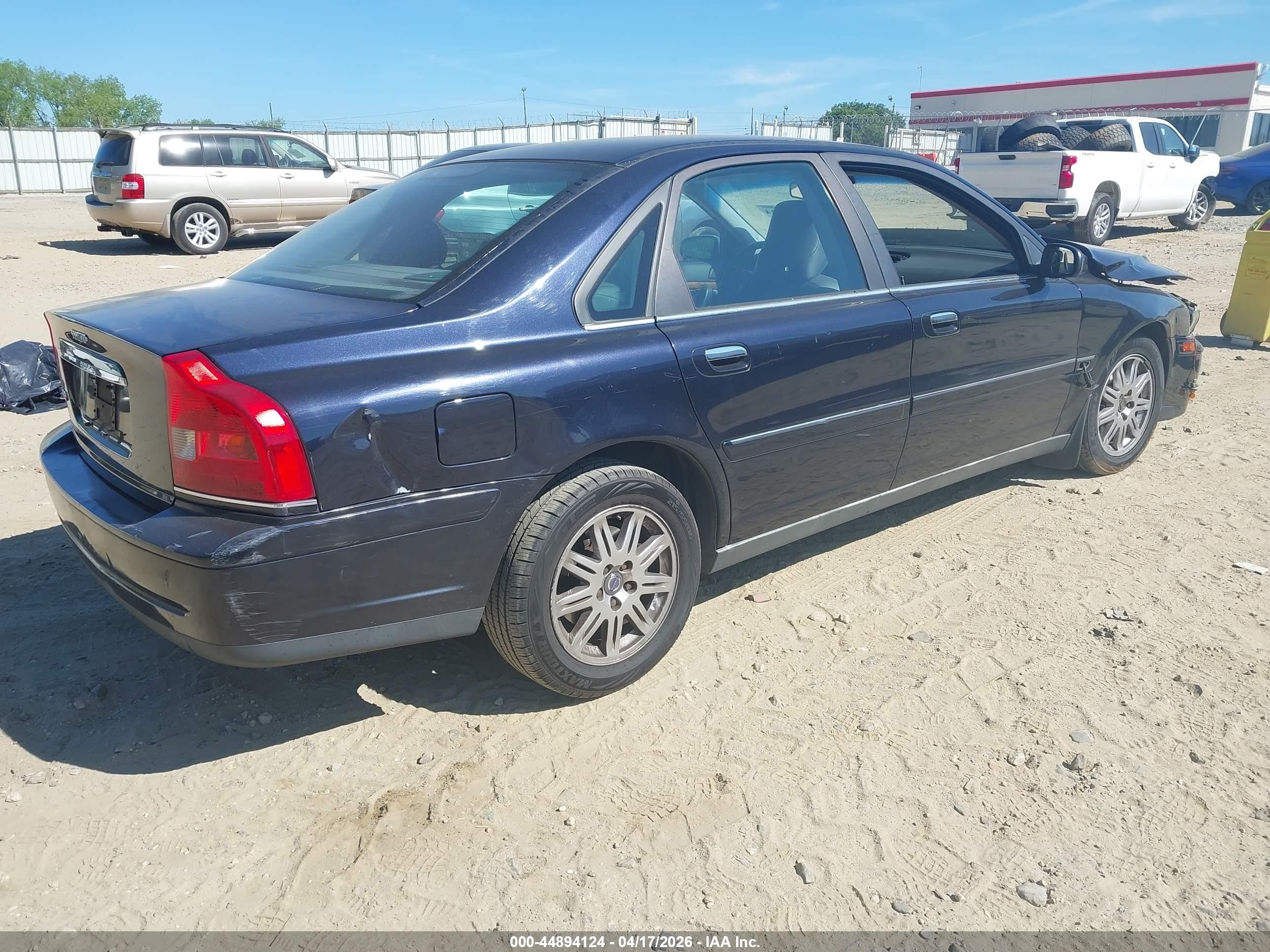 2005 Volvo S80 2.5t Black vin: YV1TS592251399434