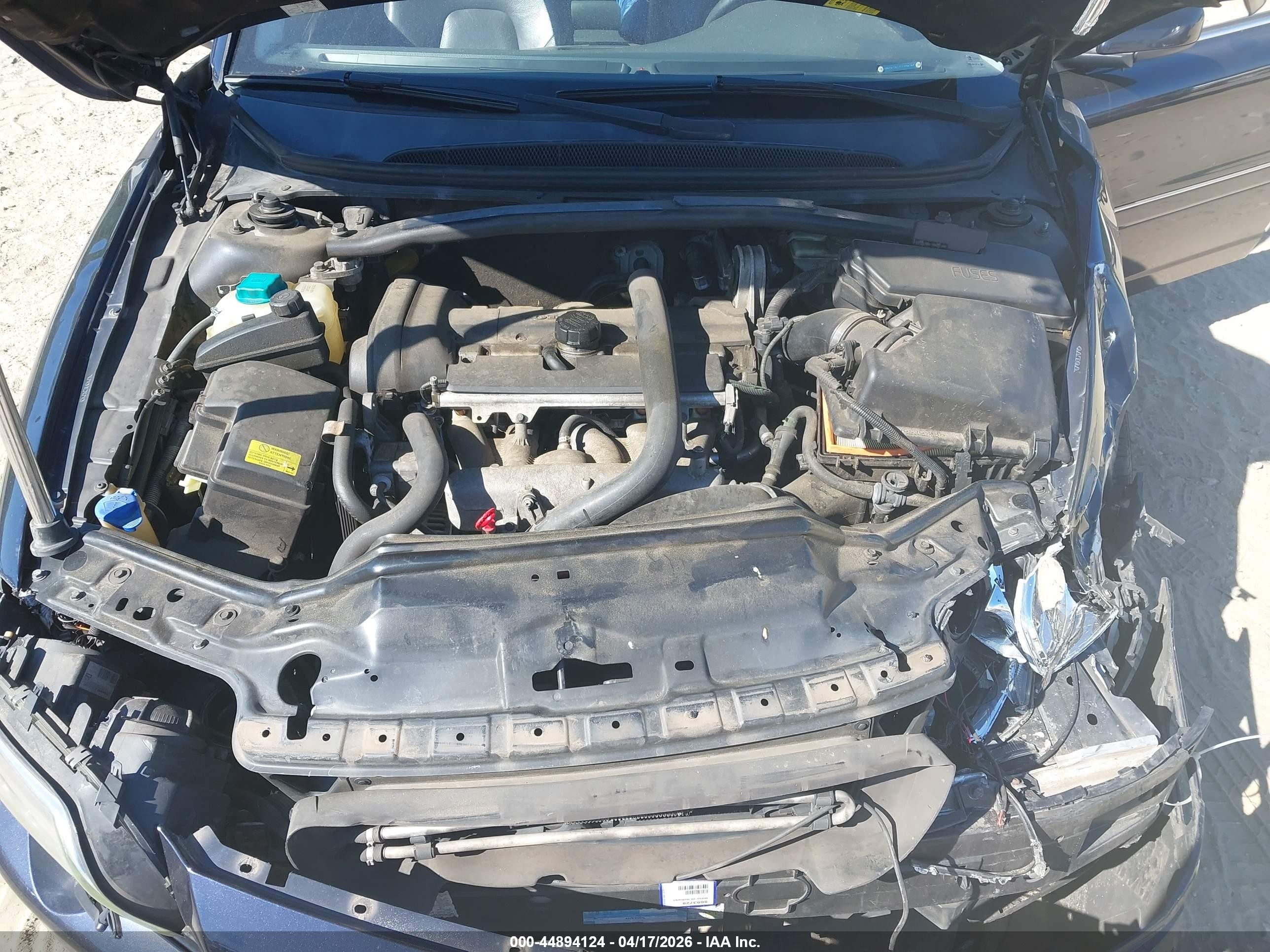 2005 Volvo S80 2.5t Black vin: YV1TS592251399434