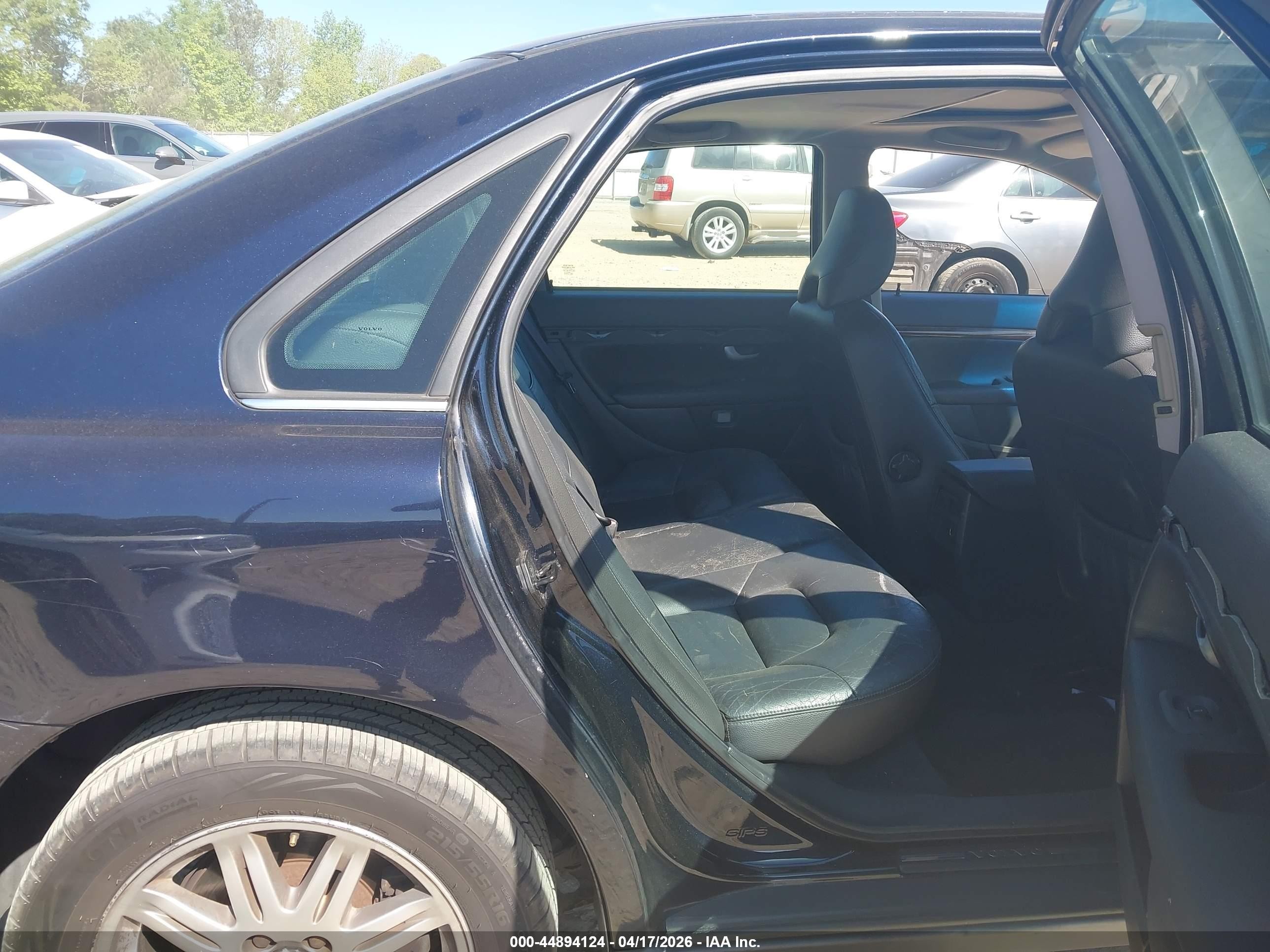 2005 Volvo S80 2.5t Black vin: YV1TS592251399434