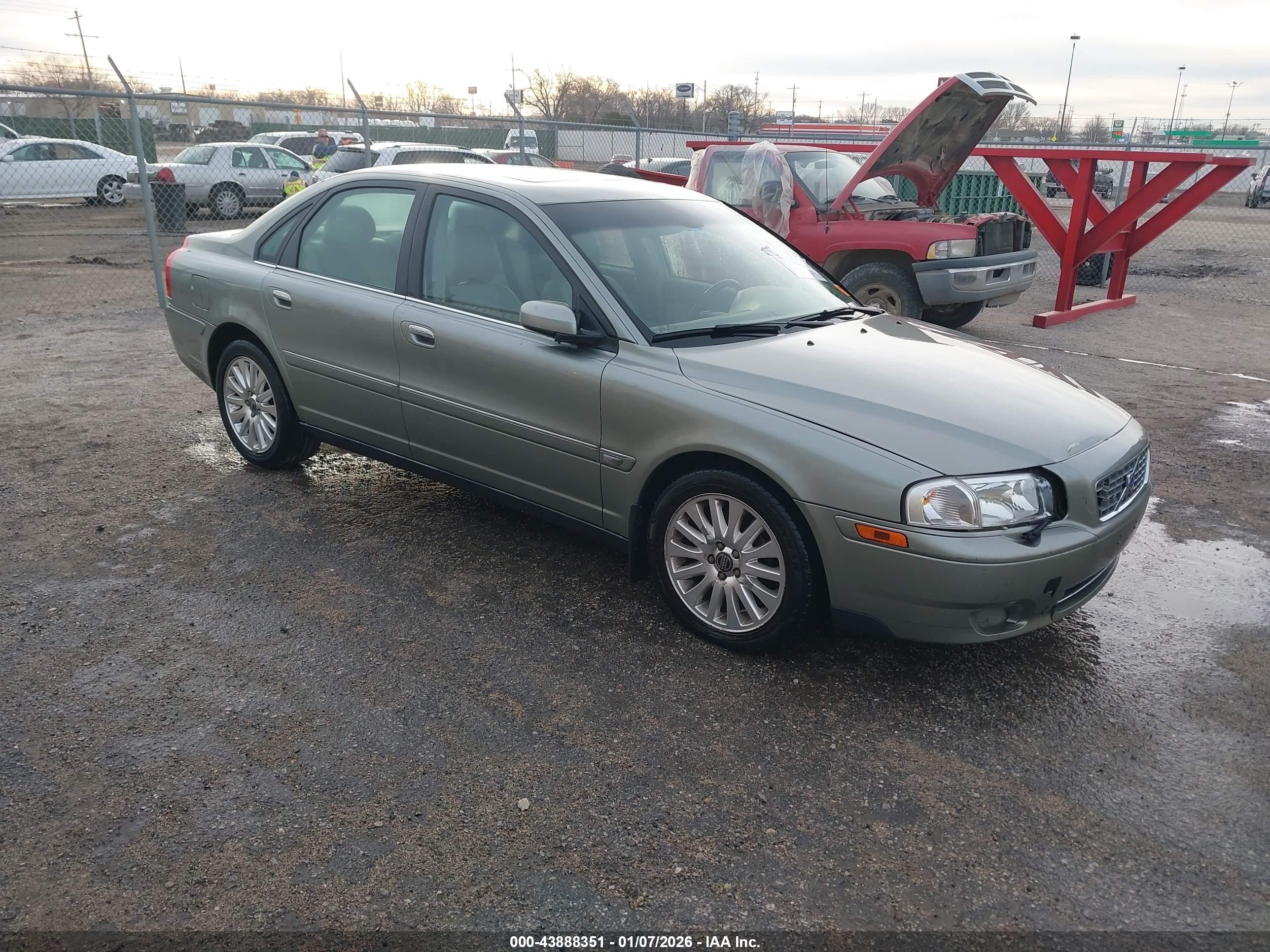 2006 Volvo S80 2.5t Green vin: YV1TS592261428268