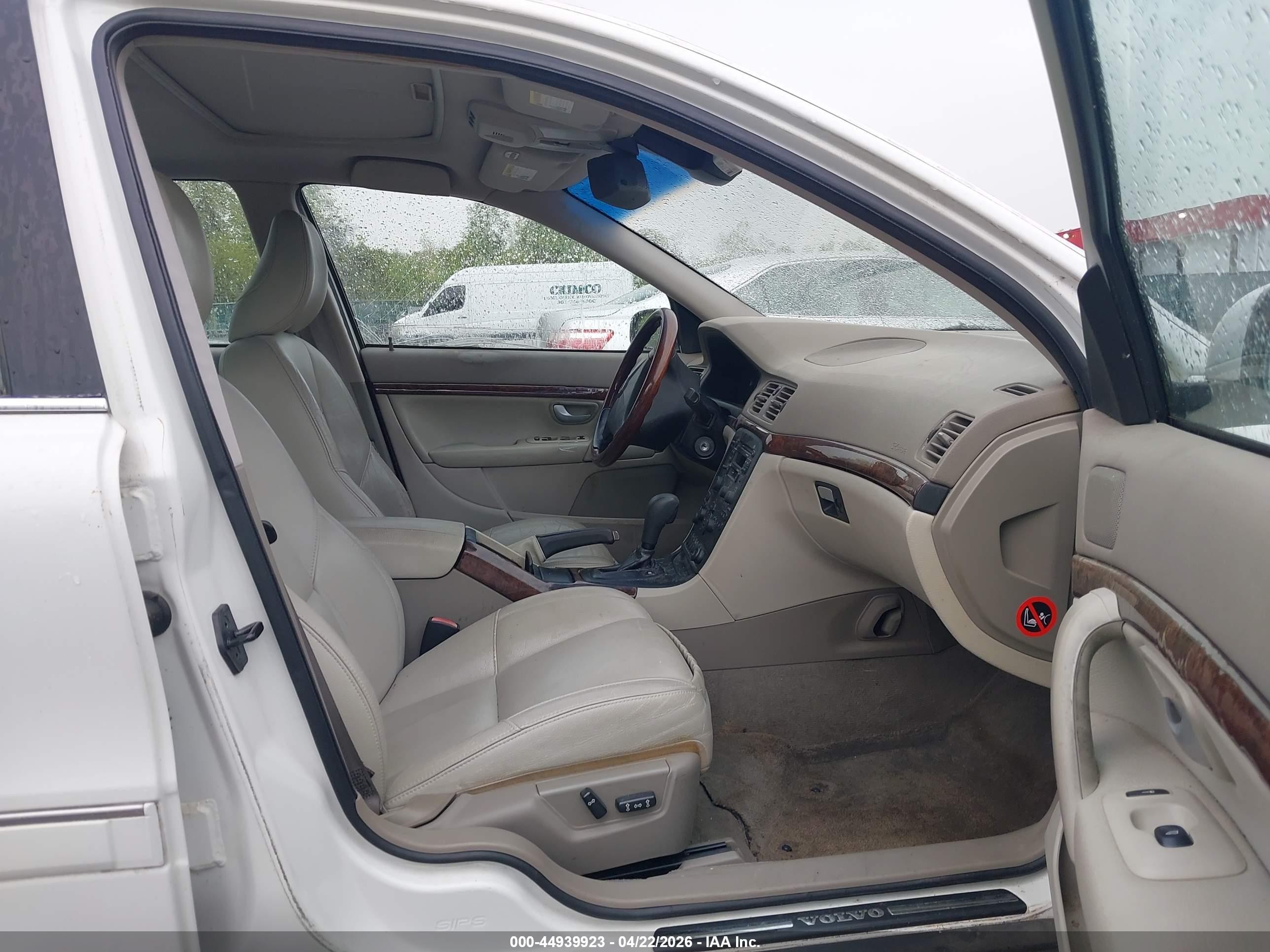 2006 Volvo S80 2.5t White vin: YV1TS592361434225