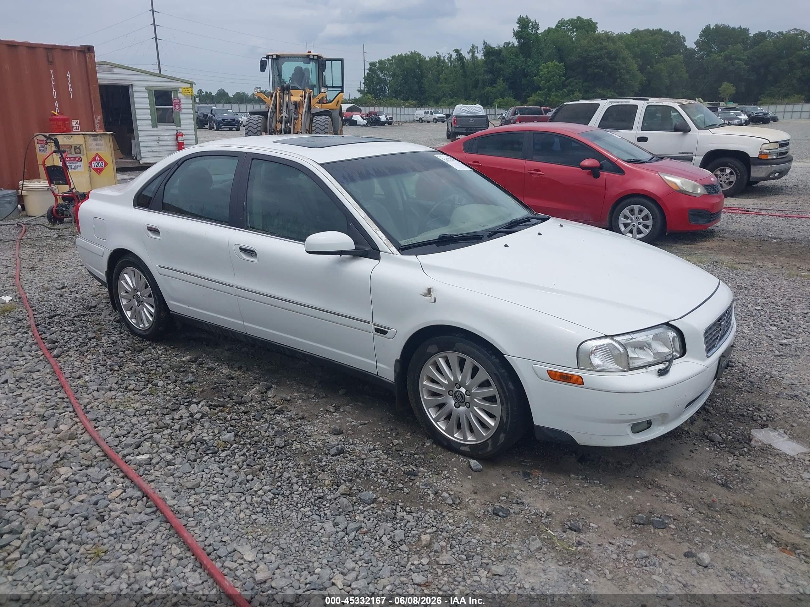 2006 Volvo S80 2.5t White vin: YV1TS592361435617