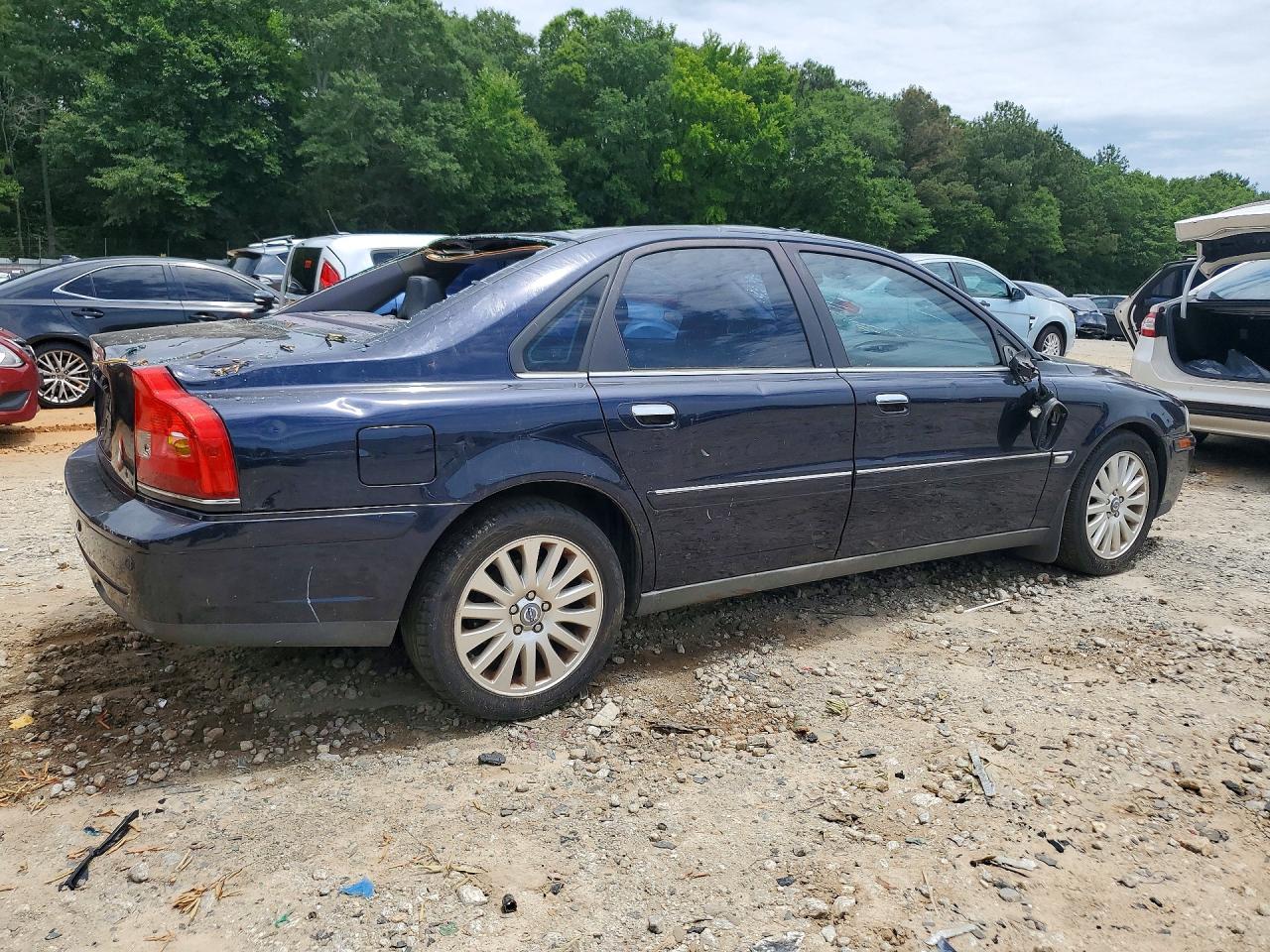 2006 Volvo S80 2.5t Blue vin: YV1TS592361445676