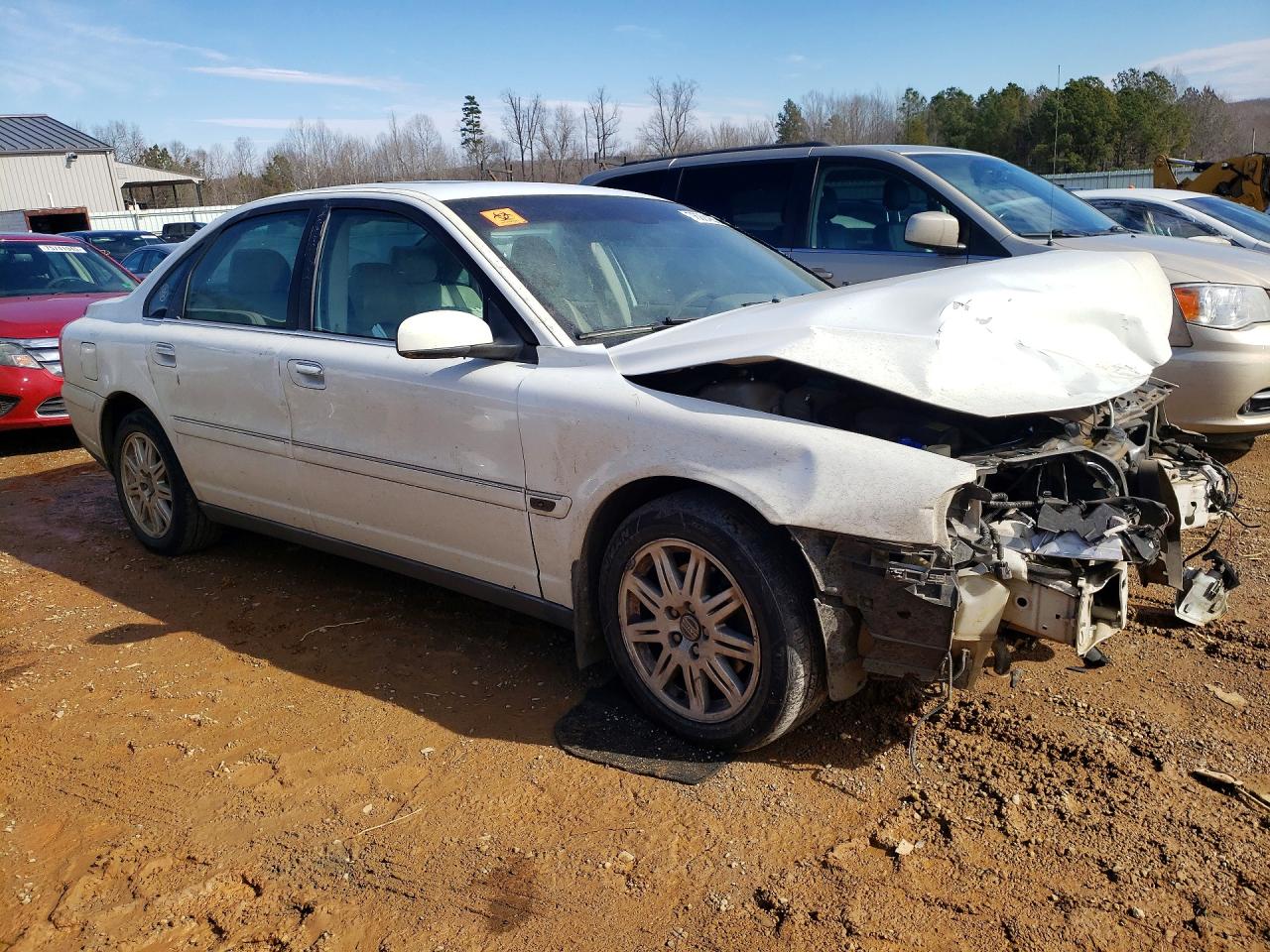 2005 Volvo S80 White vin: YV1TS592451414497