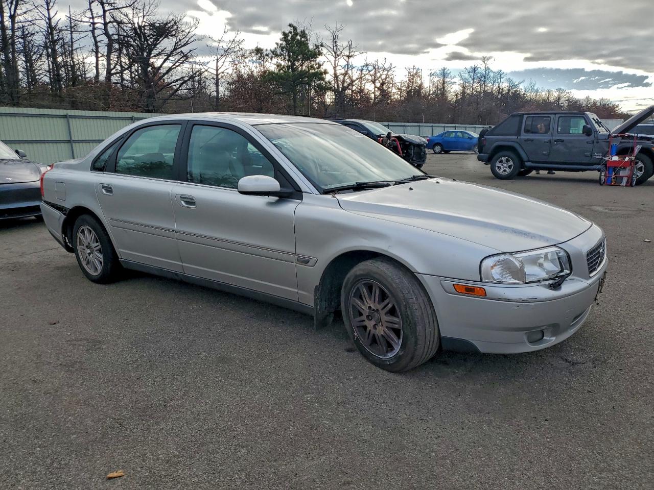 2005 Volvo S80 2.5t Silver vin: YV1TS592451414757