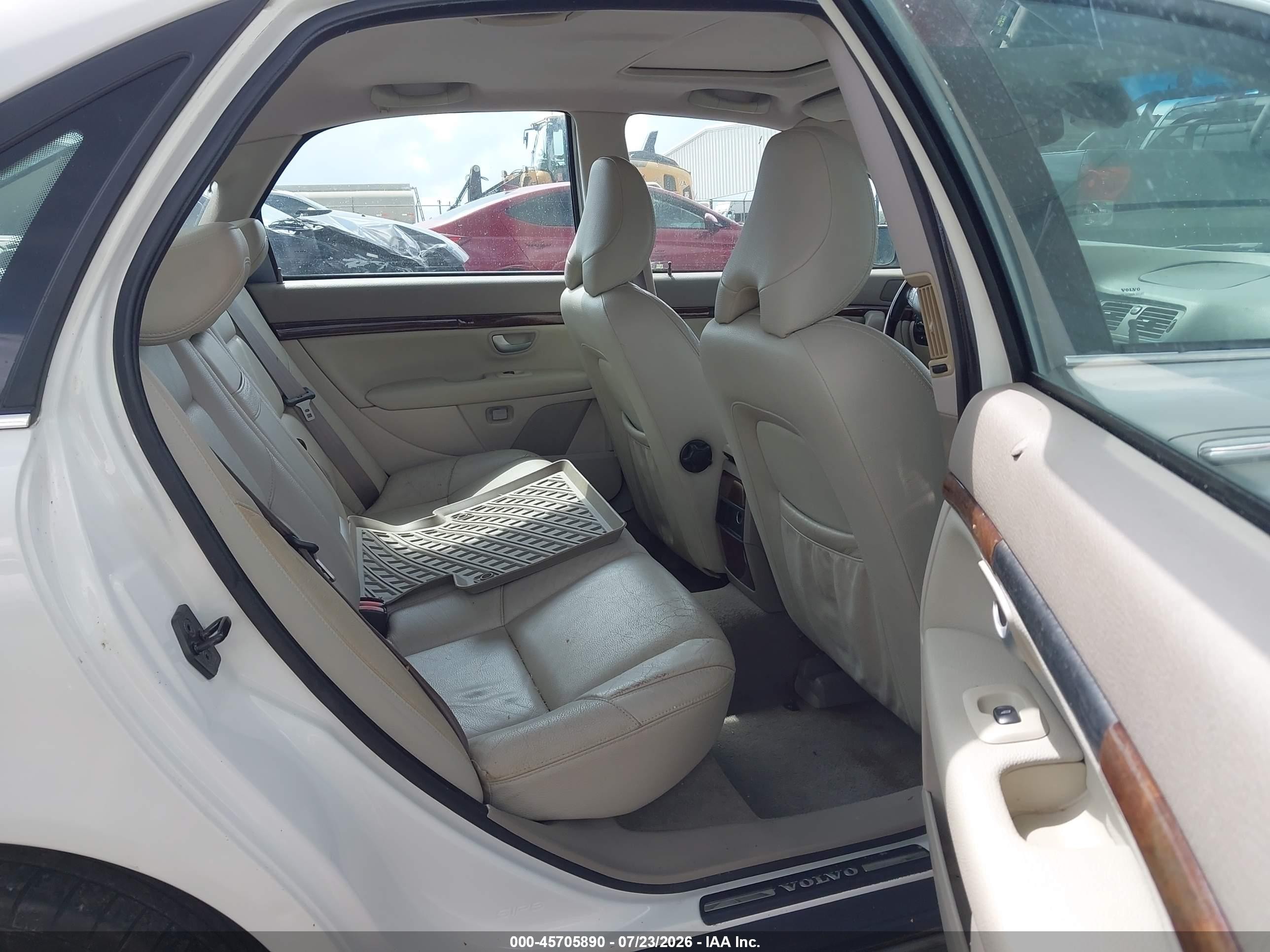 2006 Volvo S80 2.5t White vin: YV1TS592461445444