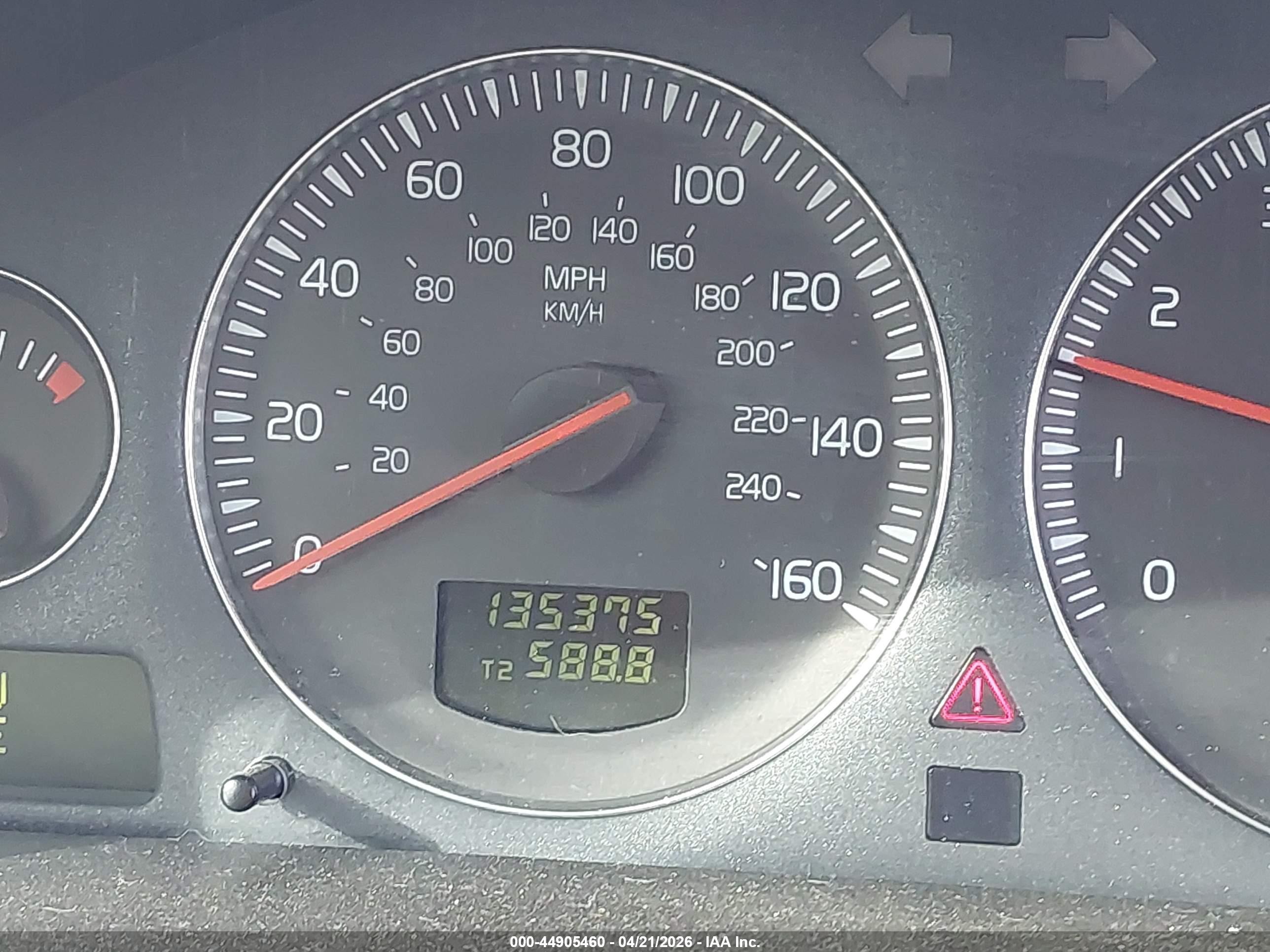 2005 Volvo S80 2.5t Silver vin: YV1TS592551408059