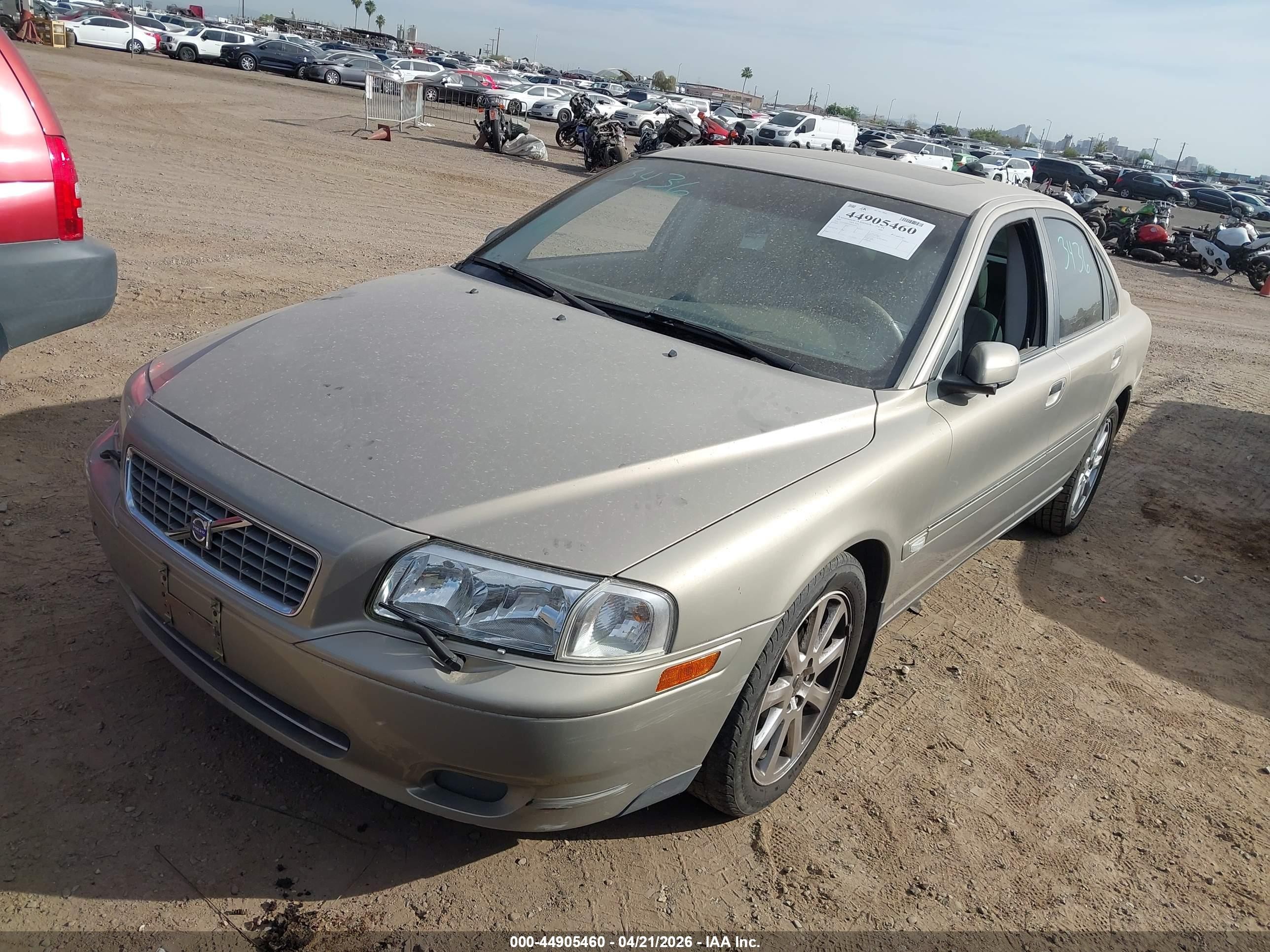 2005 Volvo S80 2.5t Silver vin: YV1TS592551408059