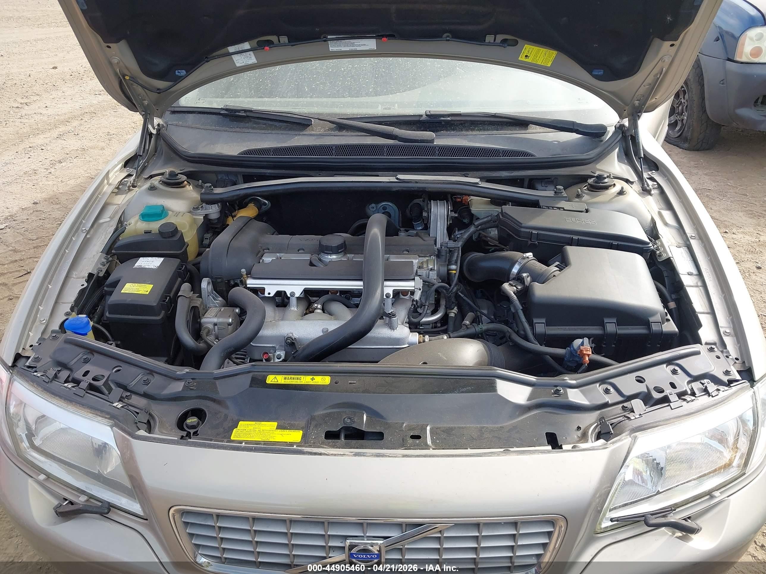2005 Volvo S80 2.5t Silver vin: YV1TS592551408059