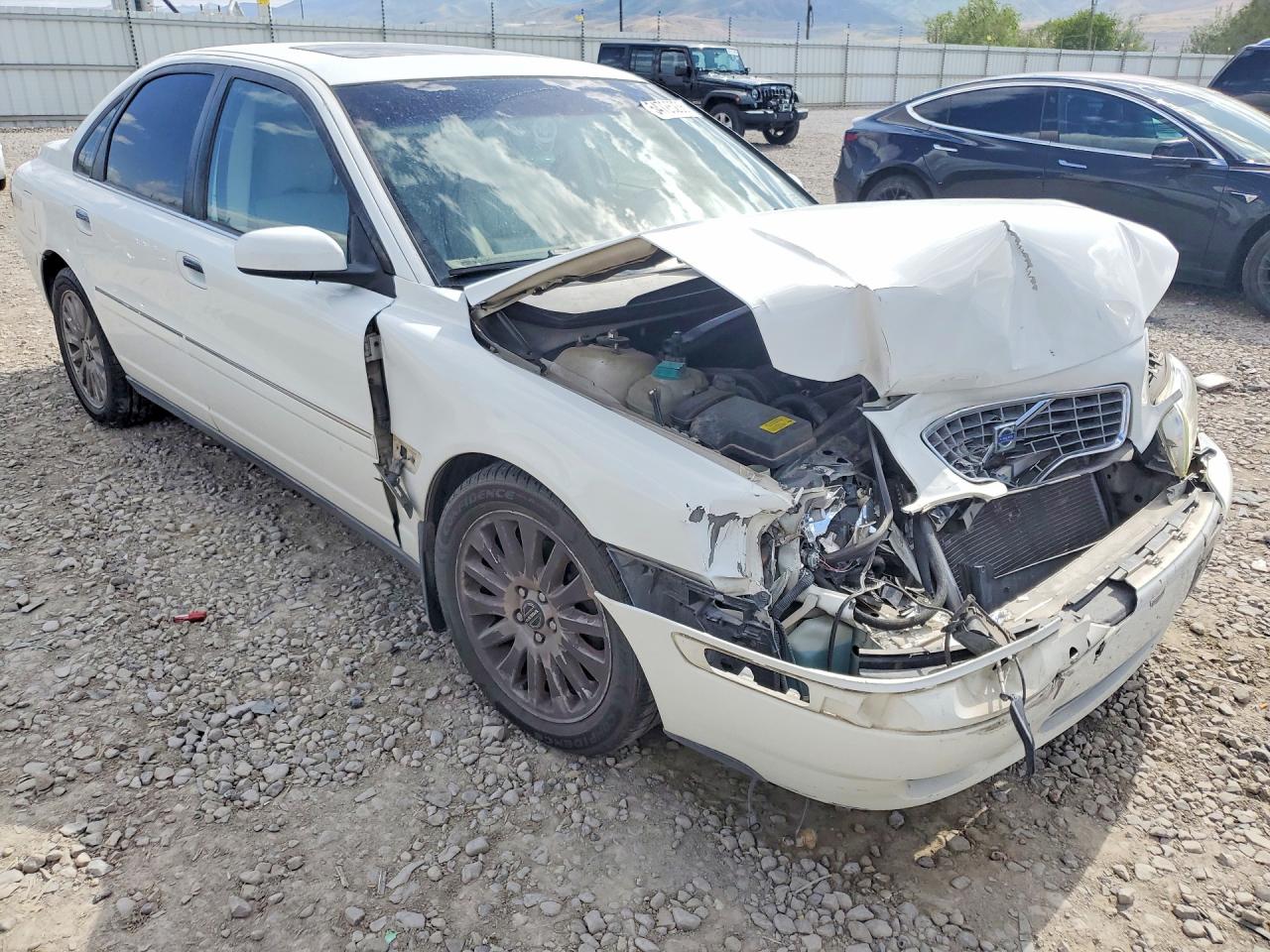 2006 Volvo S80 2.5t White vin: YV1TS592561435621