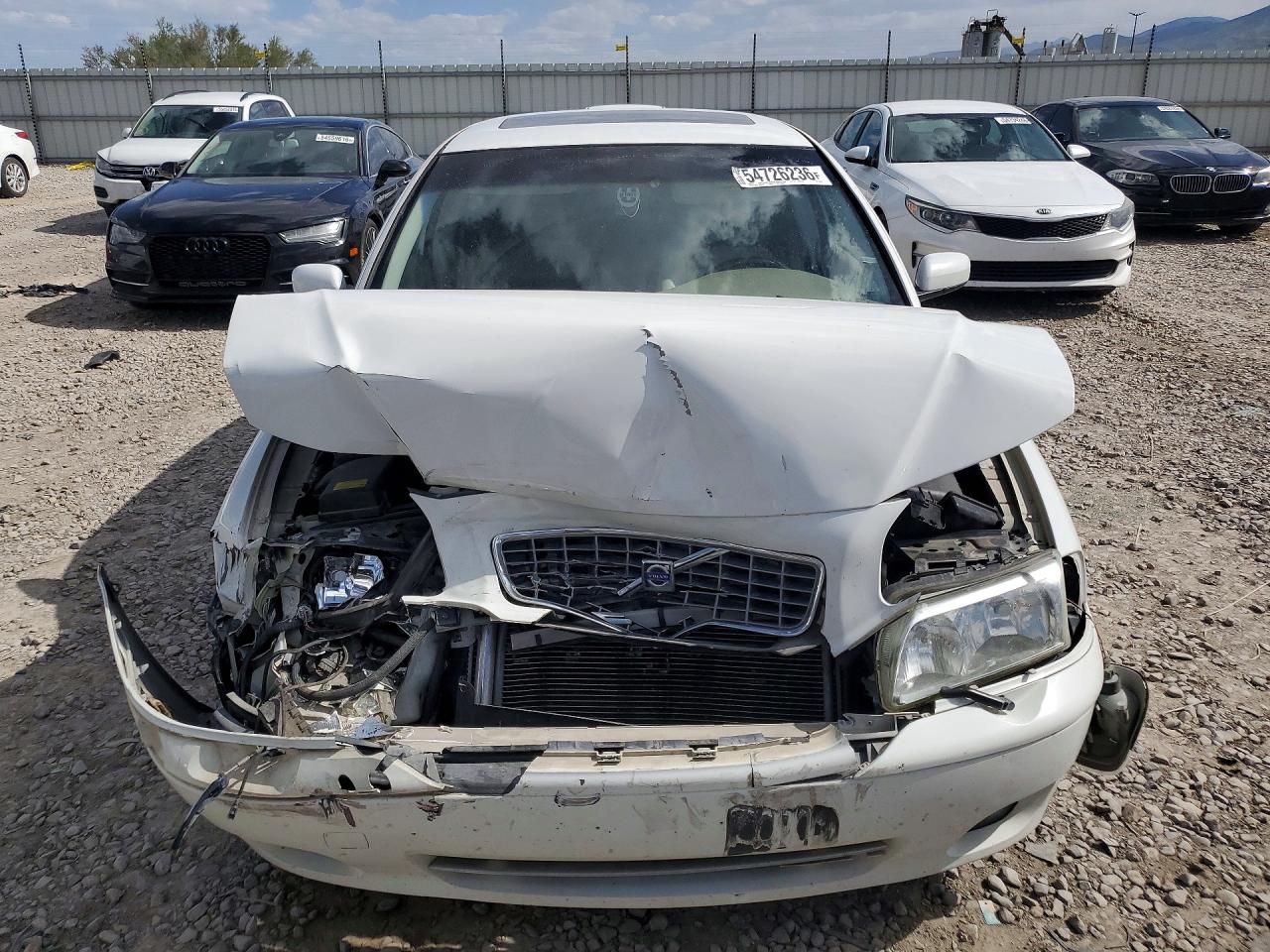 2006 Volvo S80 2.5t White vin: YV1TS592561435621