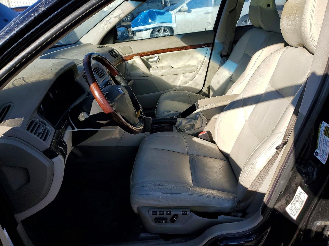 2006 Volvo S80 2.5t Black vin: YV1TS592561445856