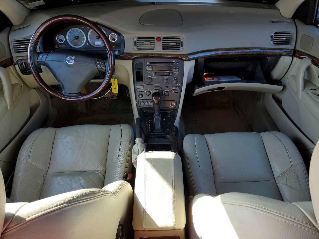 2006 Volvo S80 2.5t Black vin: YV1TS592561445856