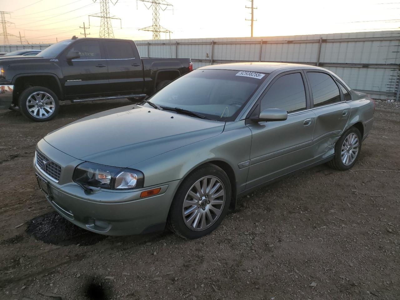 2006 Volvo S80 2.5t Silver vin: YV1TS592561446358