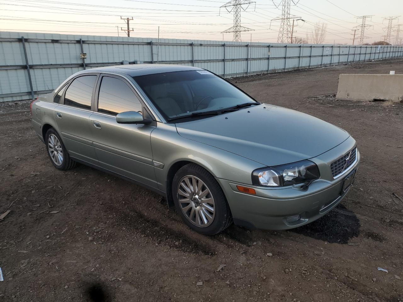 2006 Volvo S80 2.5t Silver vin: YV1TS592561446358