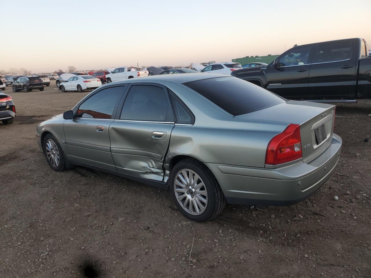 2006 Volvo S80 2.5t Silver vin: YV1TS592561446358