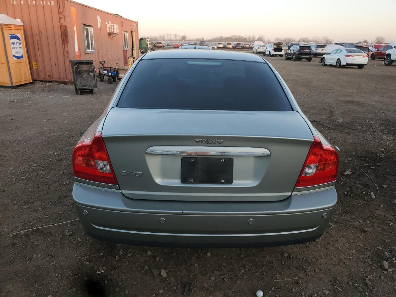 2006 Volvo S80 2.5t Silver vin: YV1TS592561446358