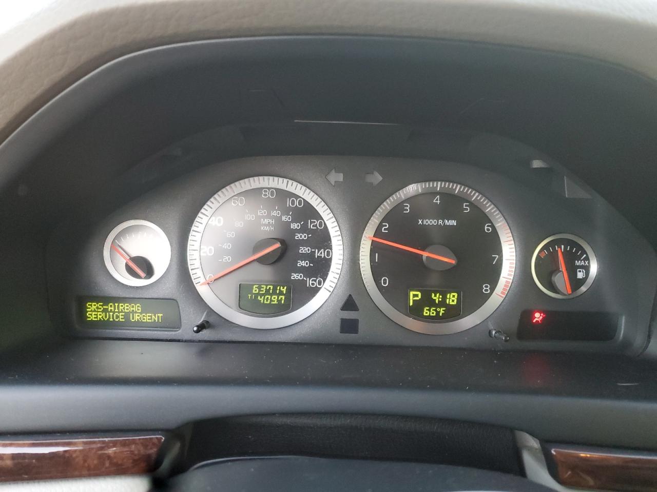 2006 Volvo S80 2.5t Silver vin: YV1TS592561446358