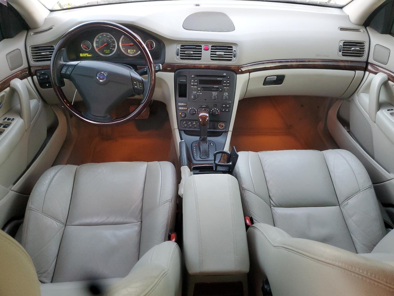 2006 Volvo S80 2.5t Silver vin: YV1TS592561446358