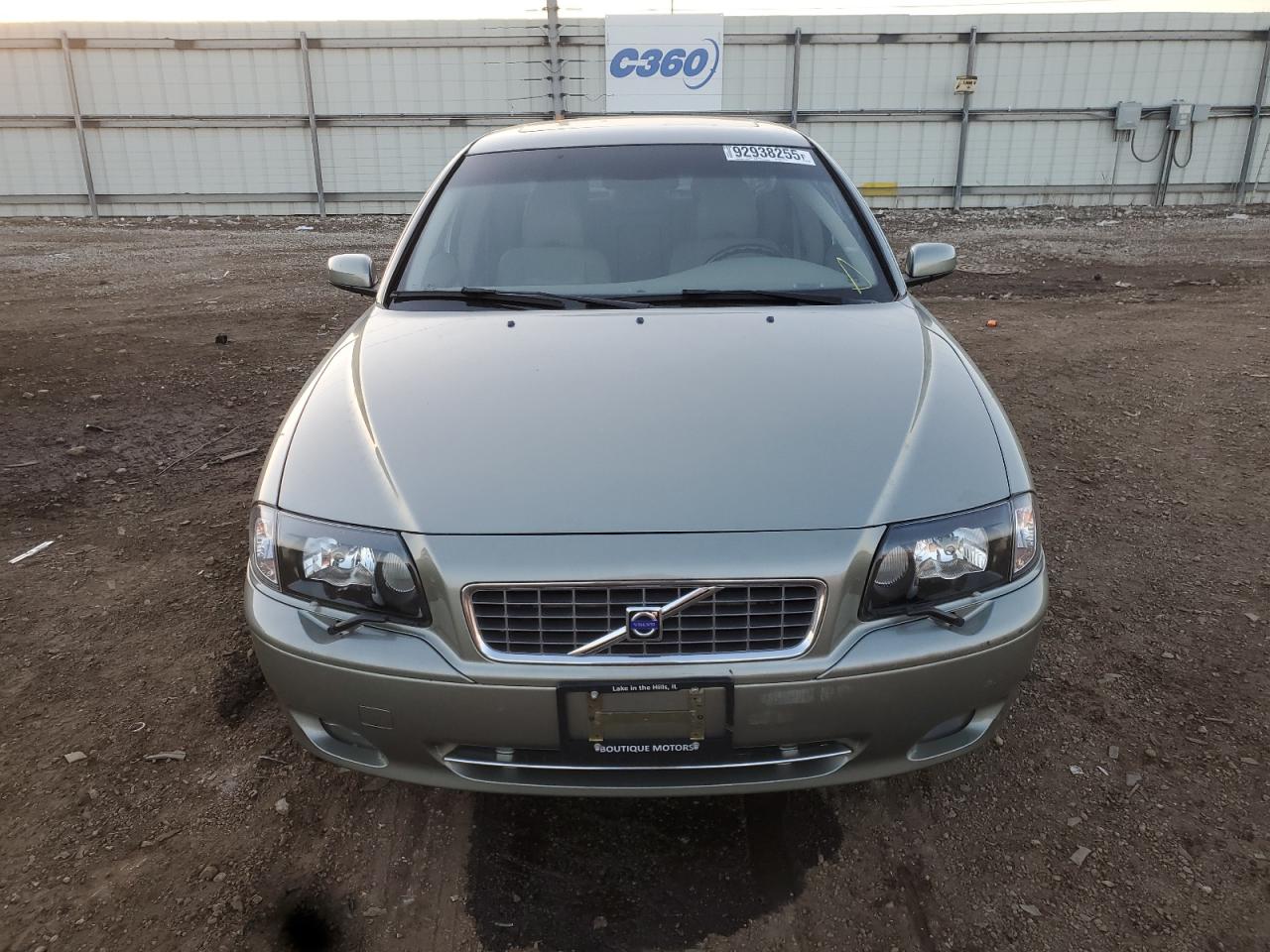 2006 Volvo S80 2.5t Silver vin: YV1TS592561446358