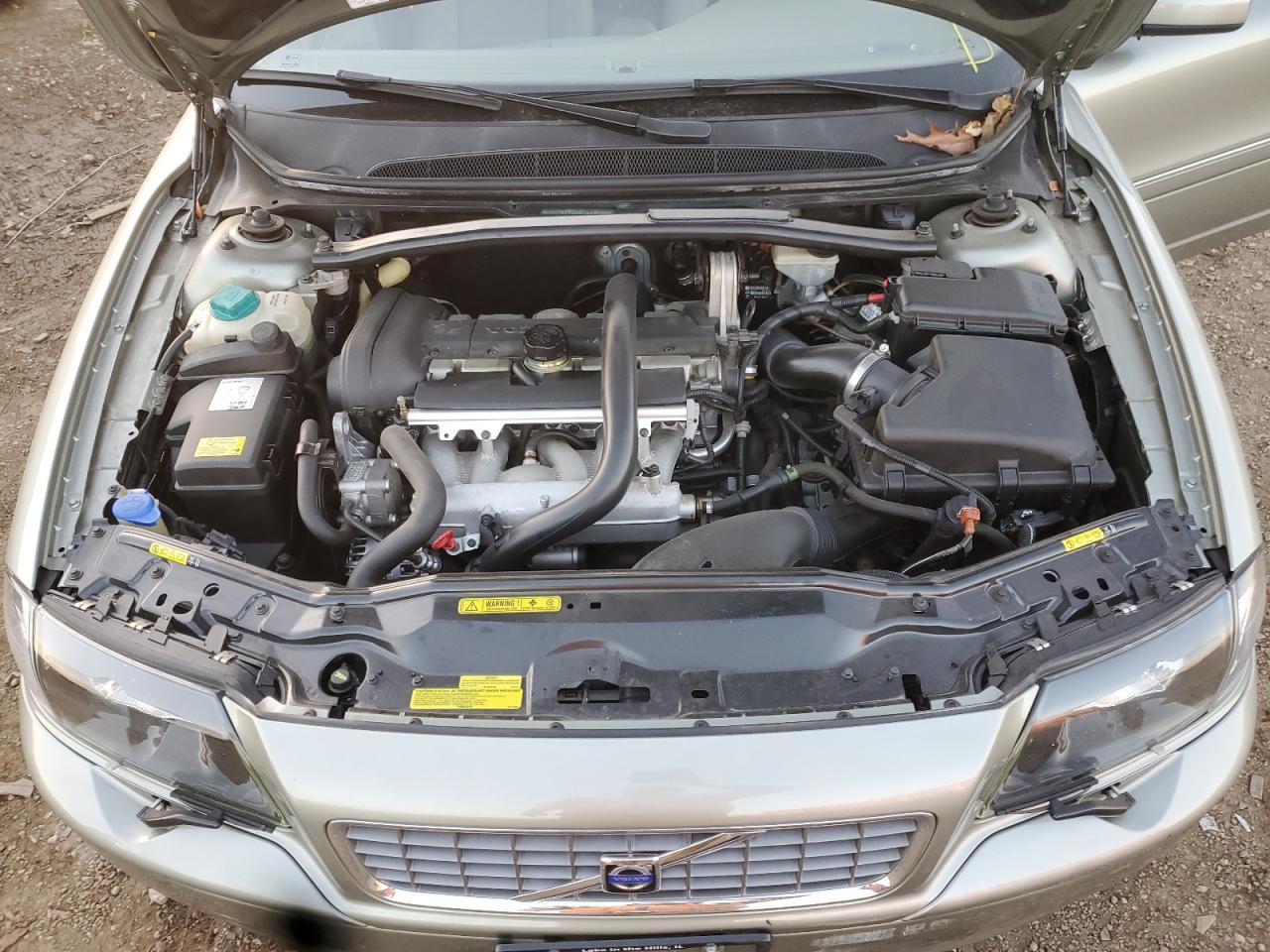 2006 Volvo S80 2.5t Silver vin: YV1TS592561446358