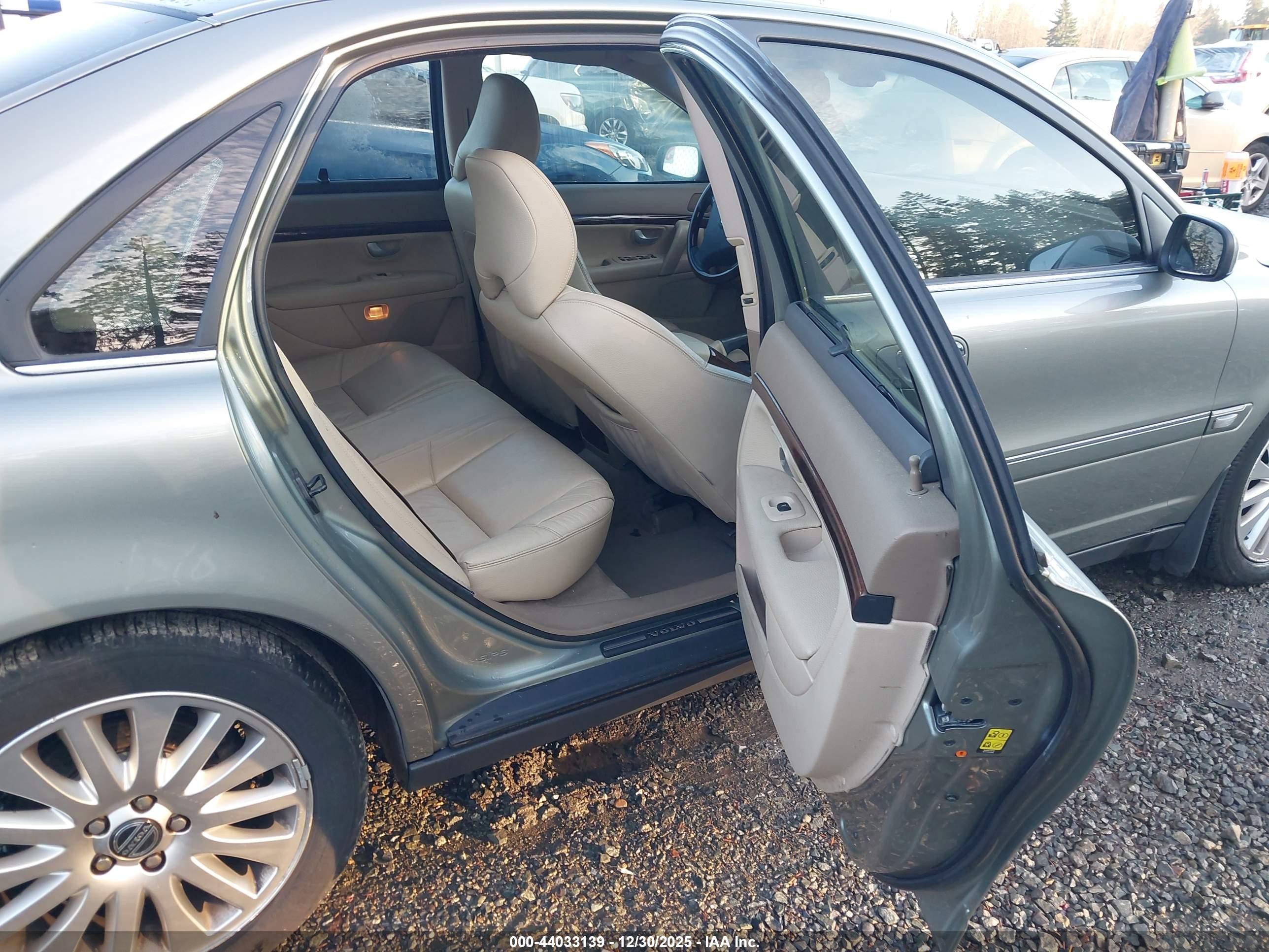 2006 Volvo S80 2.5t Green vin: YV1TS592661428113