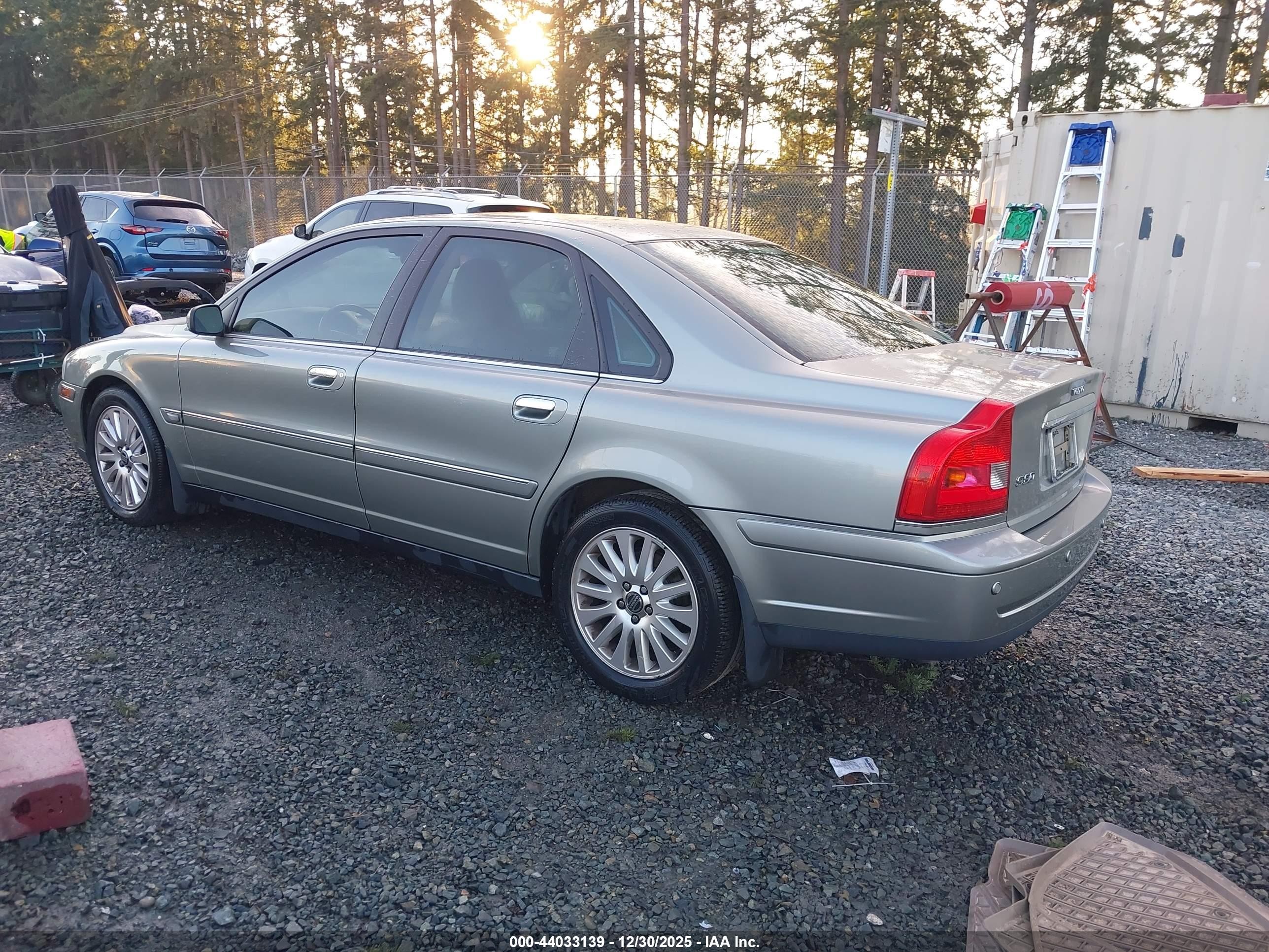 2006 Volvo S80 2.5t Green vin: YV1TS592661428113