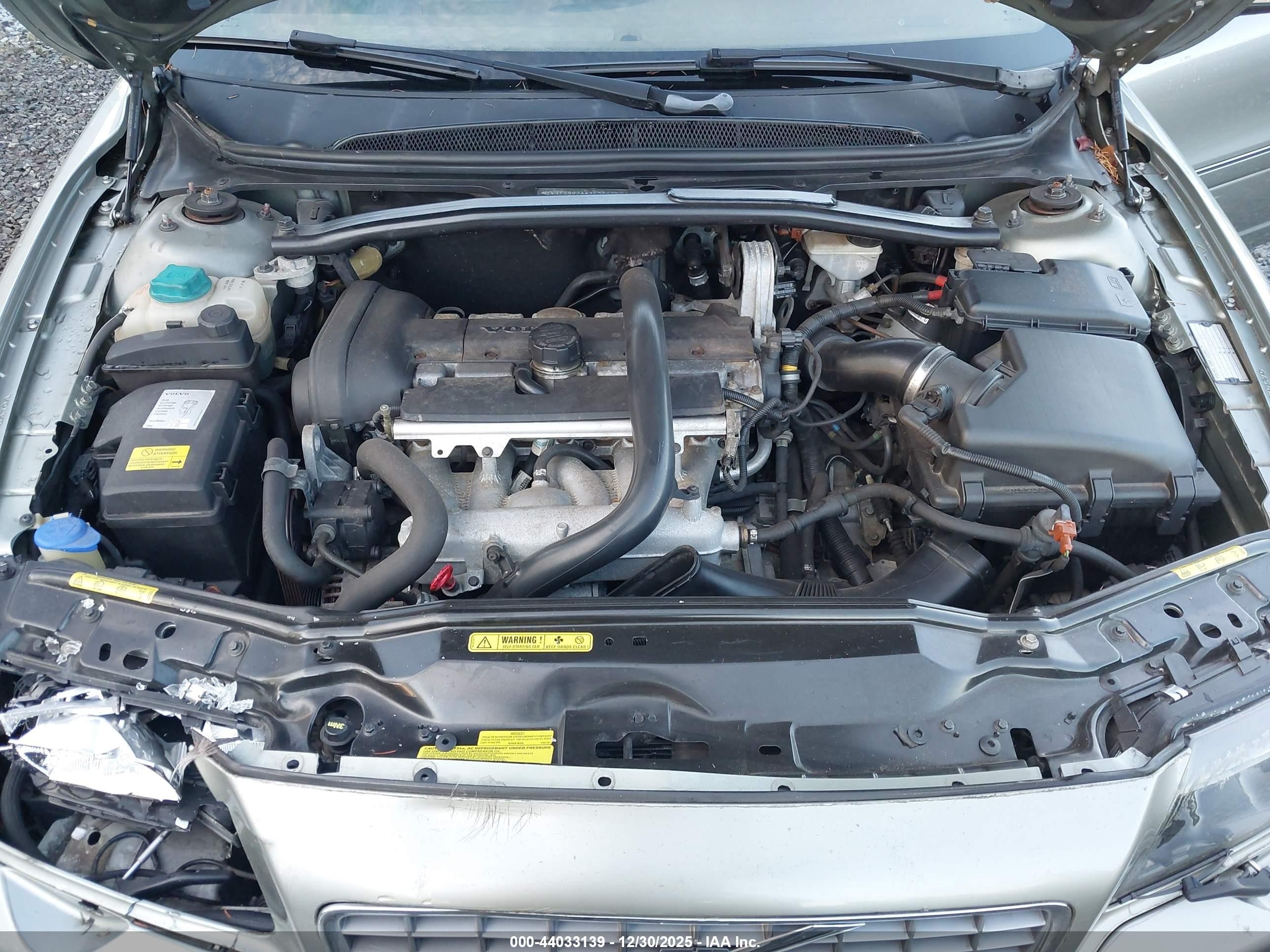 2006 Volvo S80 2.5t Green vin: YV1TS592661428113