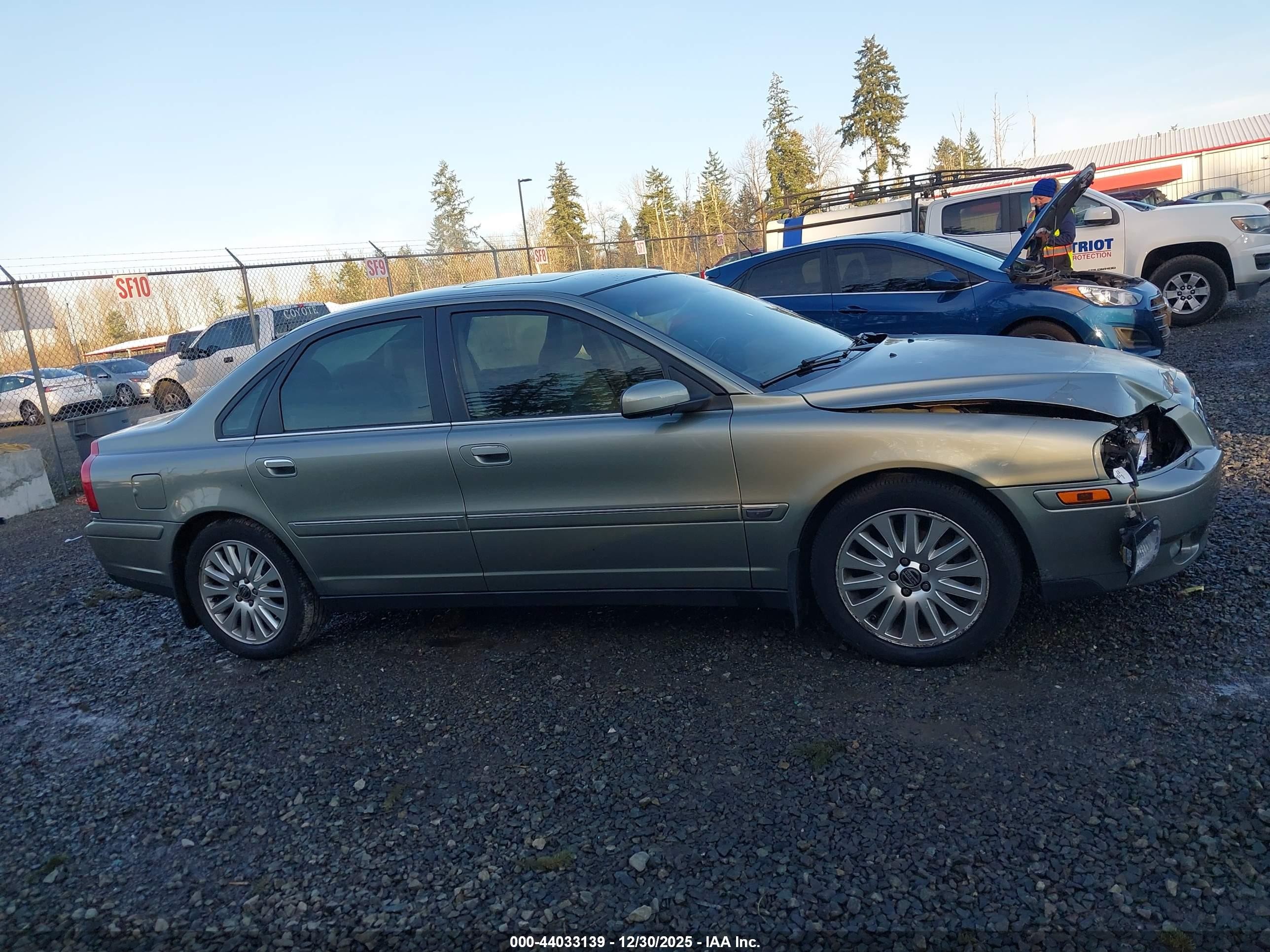 2006 Volvo S80 2.5t Green vin: YV1TS592661428113