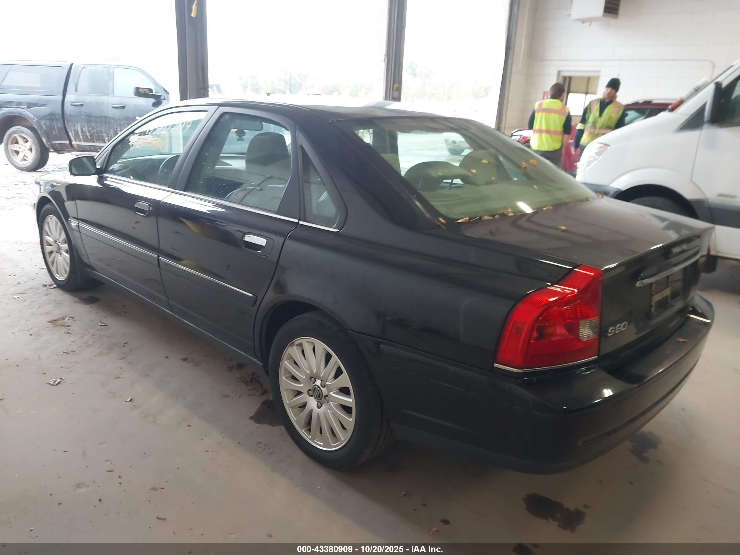 2006 Volvo S80 2.5t Черный vin: YV1TS592661436891