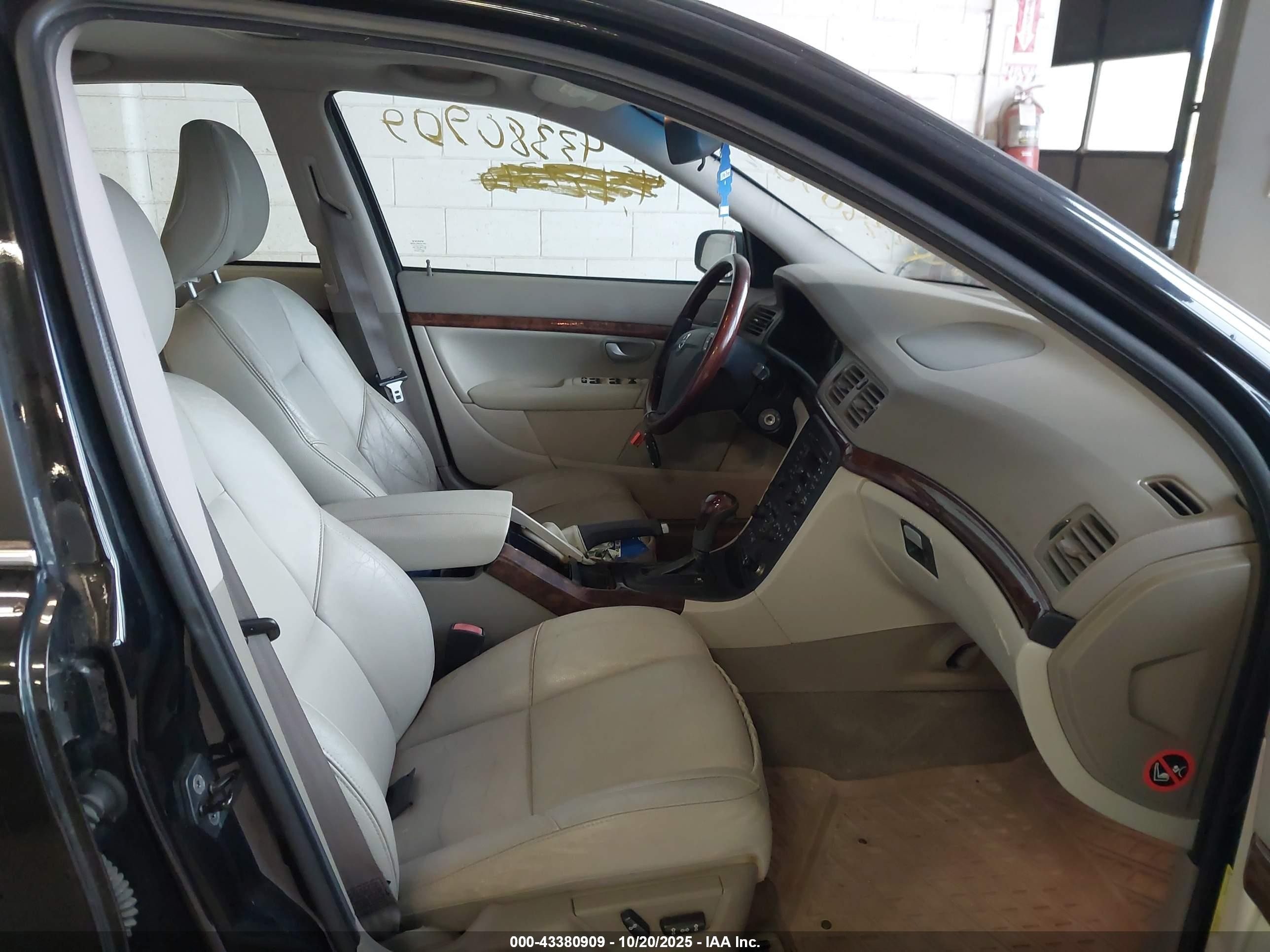 2006 Volvo S80 2.5t Черный vin: YV1TS592661436891