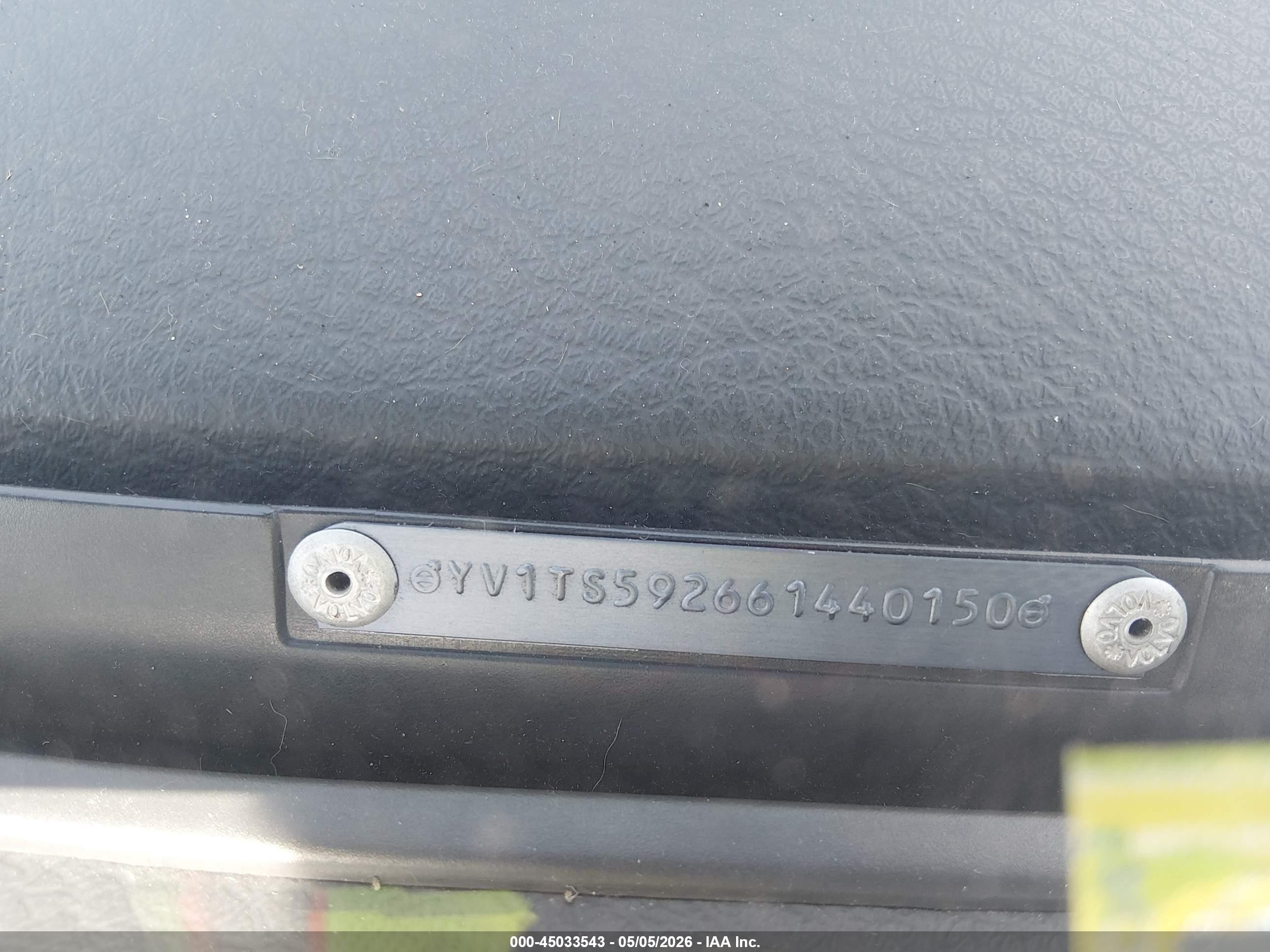 2006 Volvo S80 2.5t Silver vin: YV1TS592661440150
