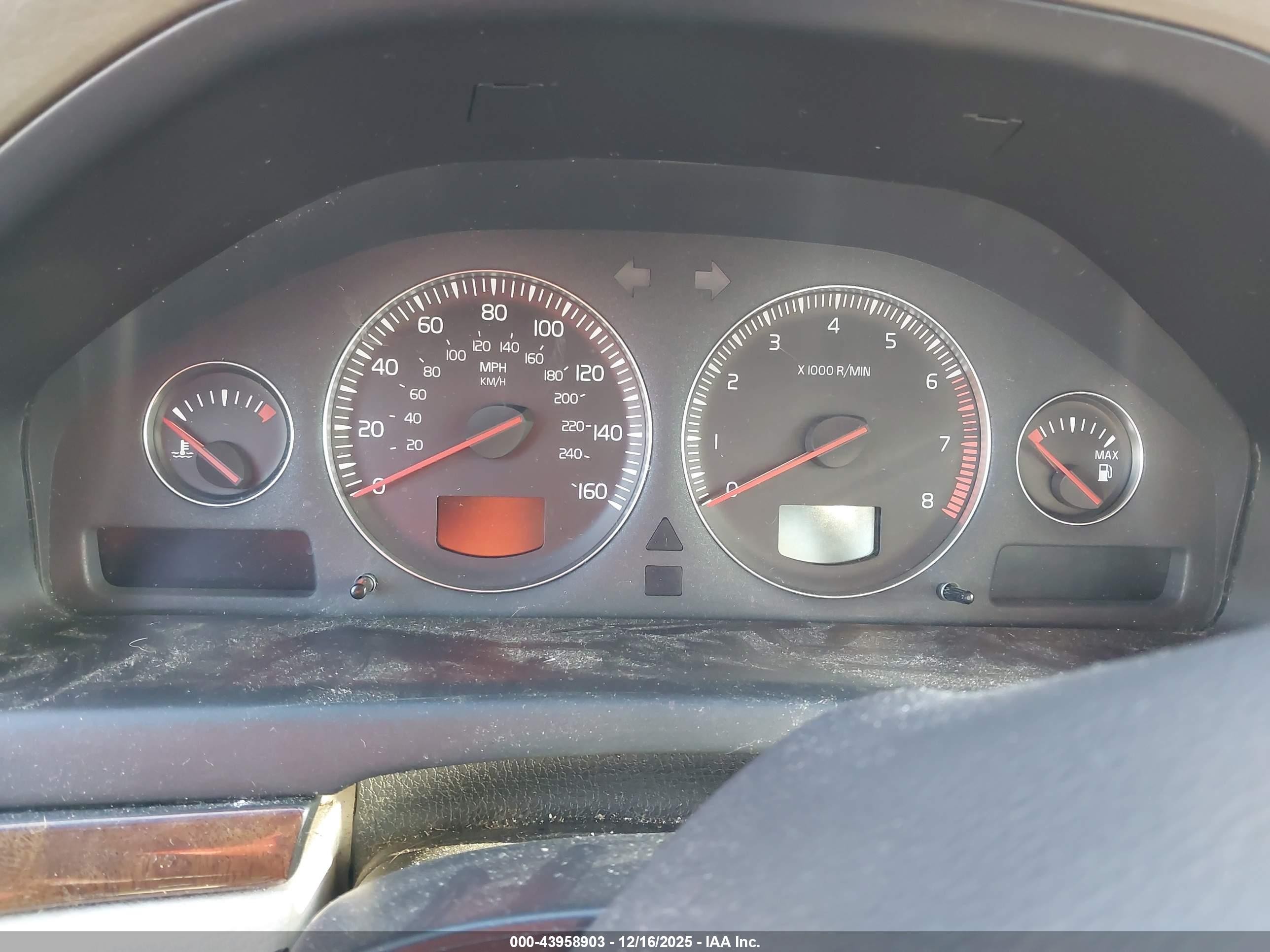 2005 Volvo S80 2.5t White vin: YV1TS592751401498