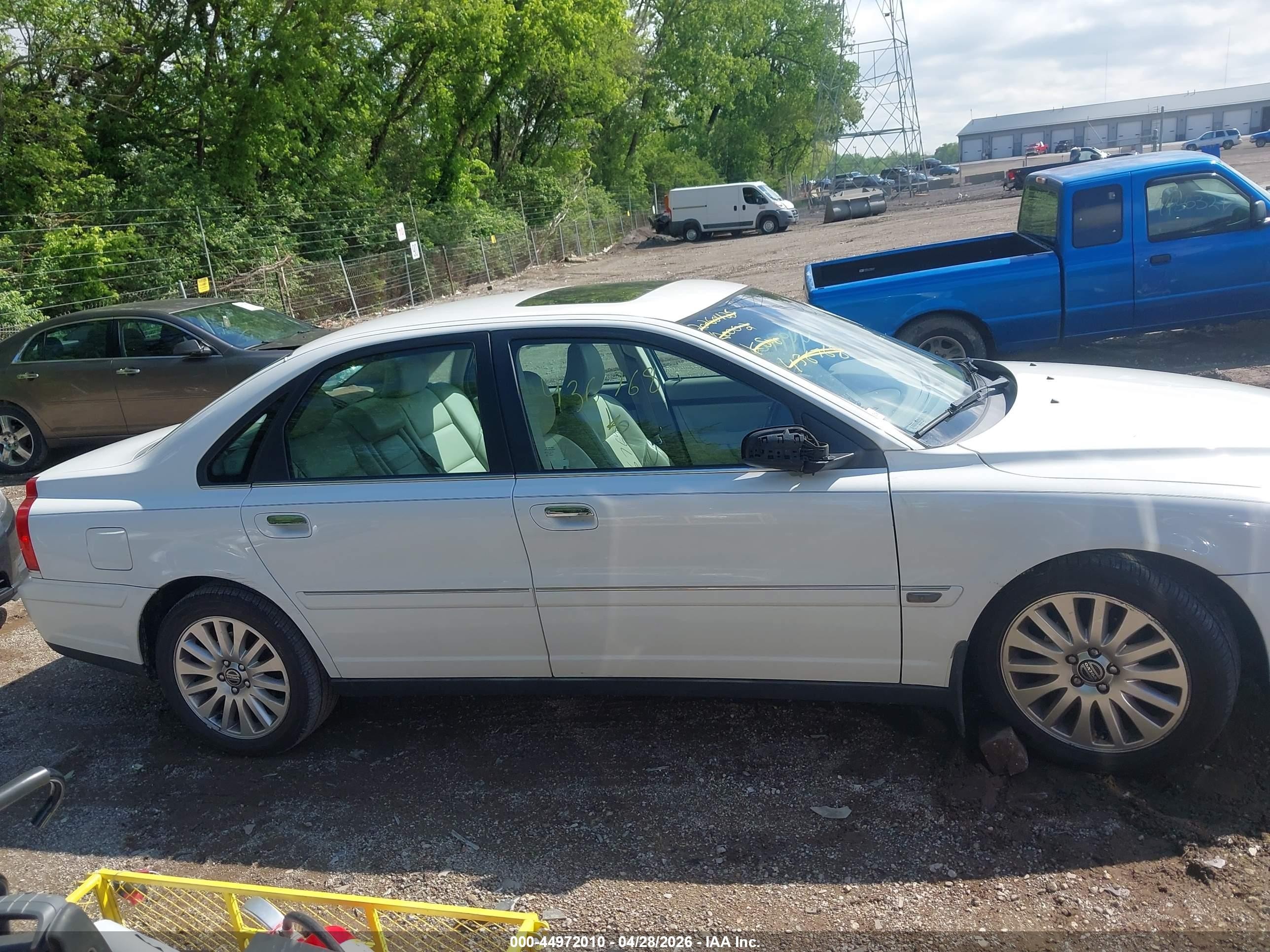 2006 Volvo S80 2.5t White vin: YV1TS592761436768