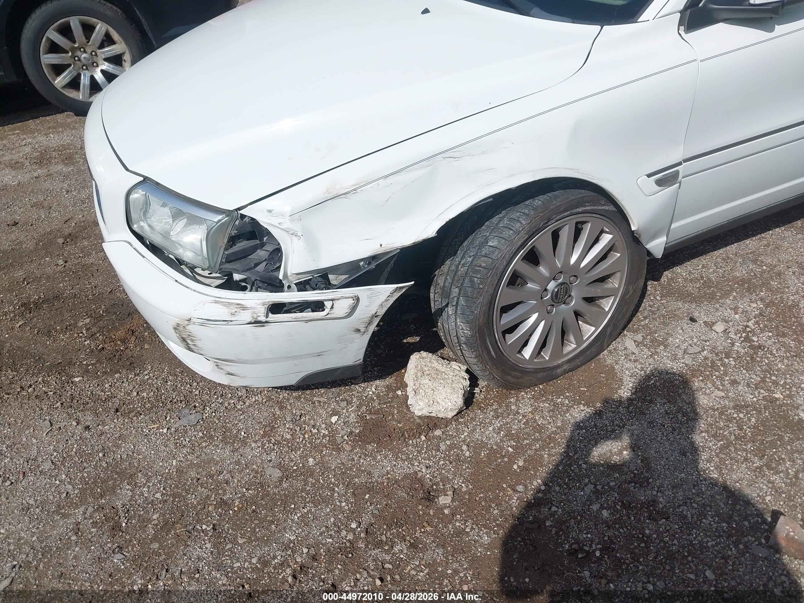 2006 Volvo S80 2.5t White vin: YV1TS592761436768