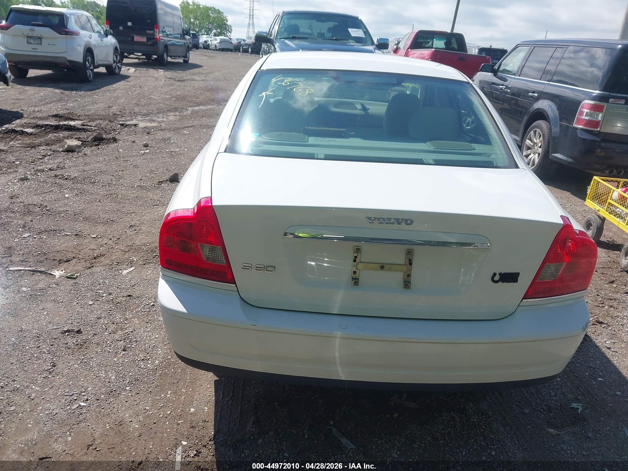 2006 Volvo S80 2.5t White vin: YV1TS592761436768