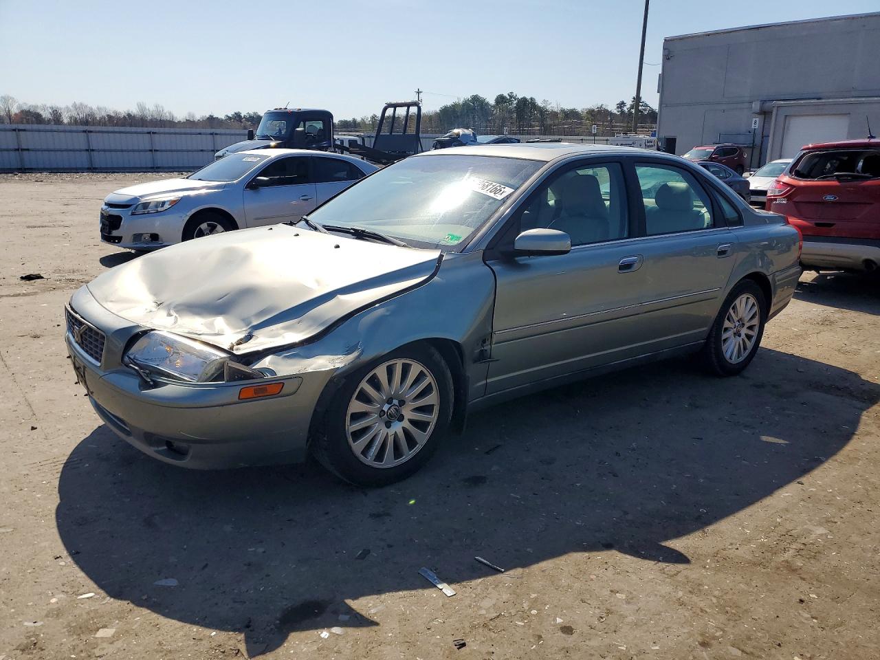 2006 Volvo S80 2.5t Silver vin: YV1TS592761439640