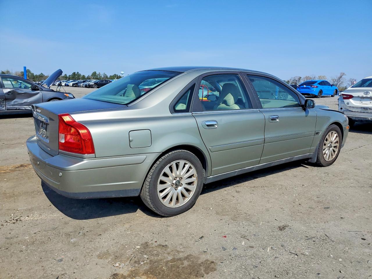 2006 Volvo S80 2.5t Silver vin: YV1TS592761439640