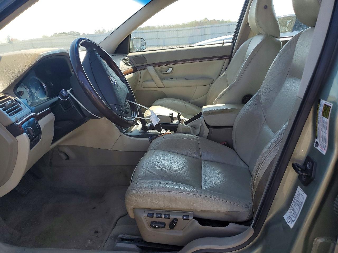 2006 Volvo S80 2.5t Silver vin: YV1TS592761439640