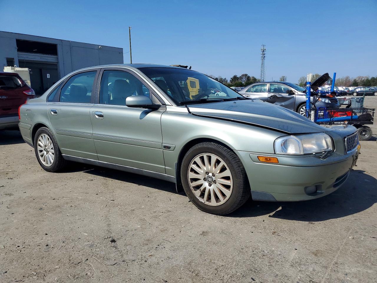 2006 Volvo S80 2.5t Silver vin: YV1TS592761439640