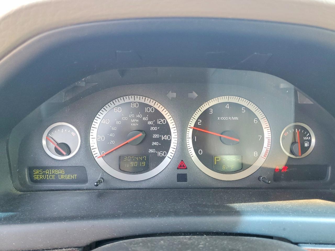 2006 Volvo S80 2.5t Silver vin: YV1TS592761439640