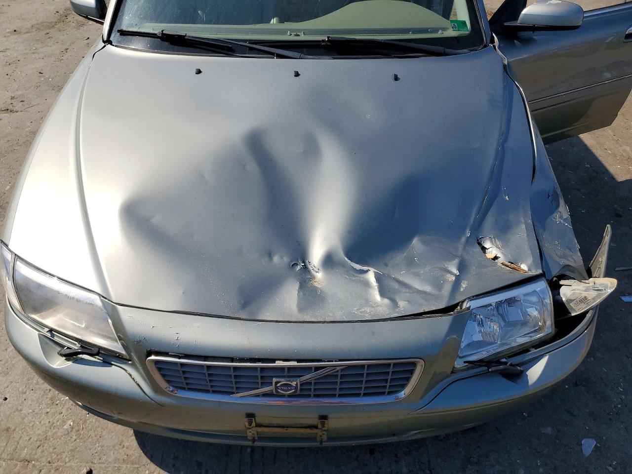 2006 Volvo S80 2.5t Silver vin: YV1TS592761439640