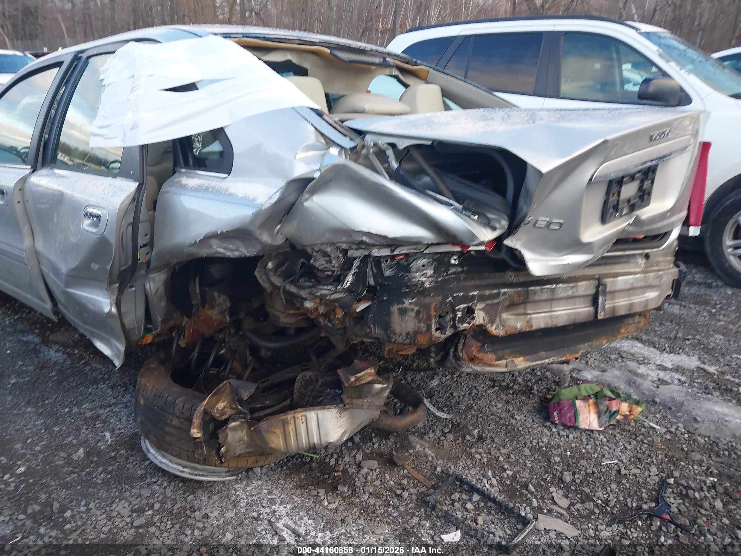 2006 Volvo S80 2.5t Silver vin: YV1TS592861445091