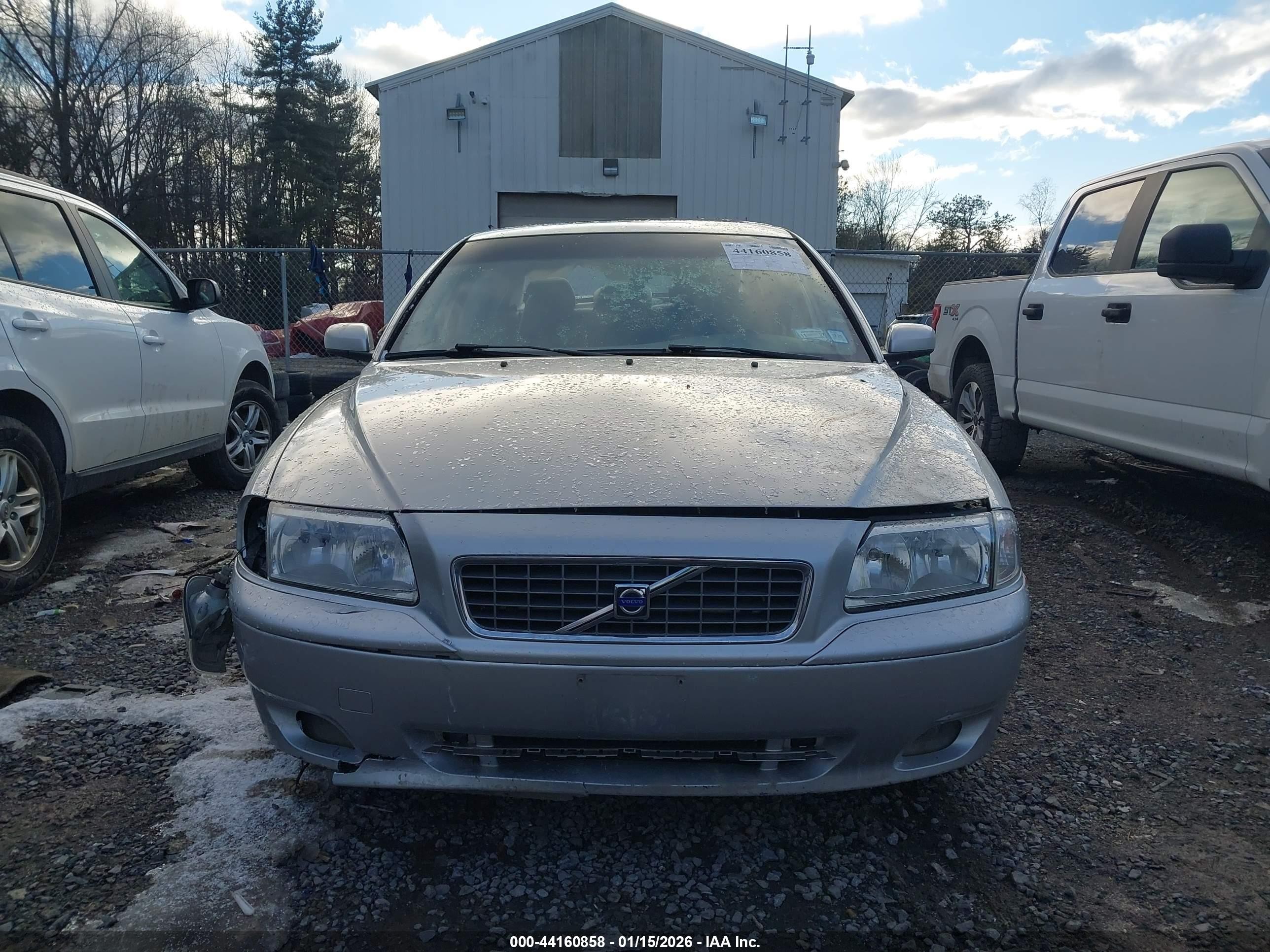 2006 Volvo S80 2.5t Silver vin: YV1TS592861445091
