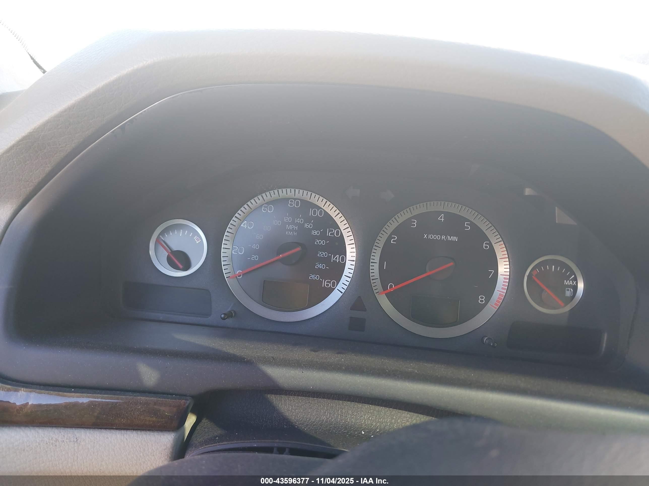 2006 Volvo S80 2.5t White vin: YV1TS592861445253