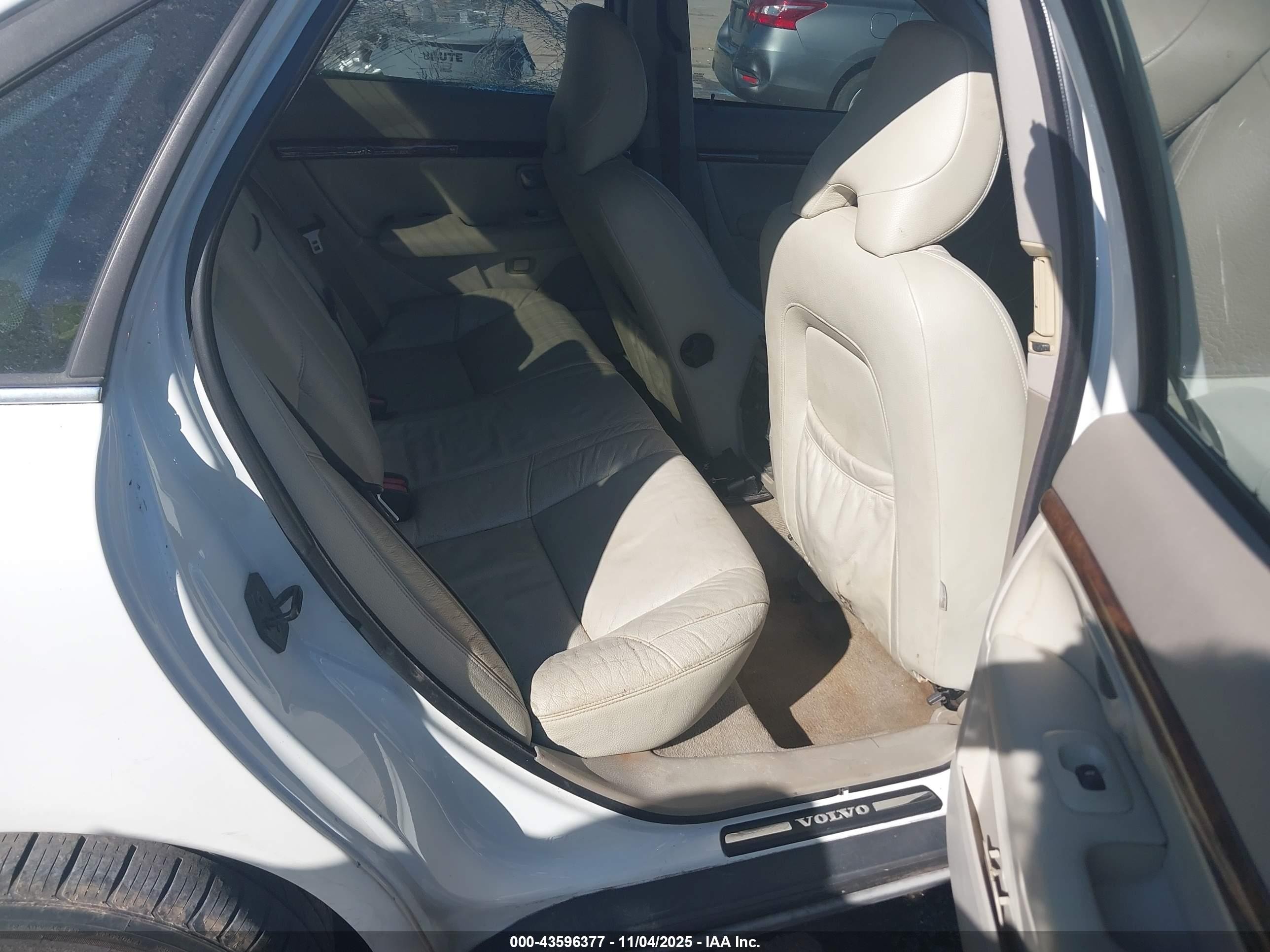 2006 Volvo S80 2.5t White vin: YV1TS592861445253